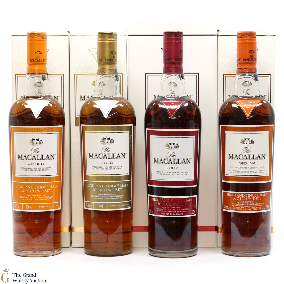 Macallan - The 1824 Series (4 x 70cl)