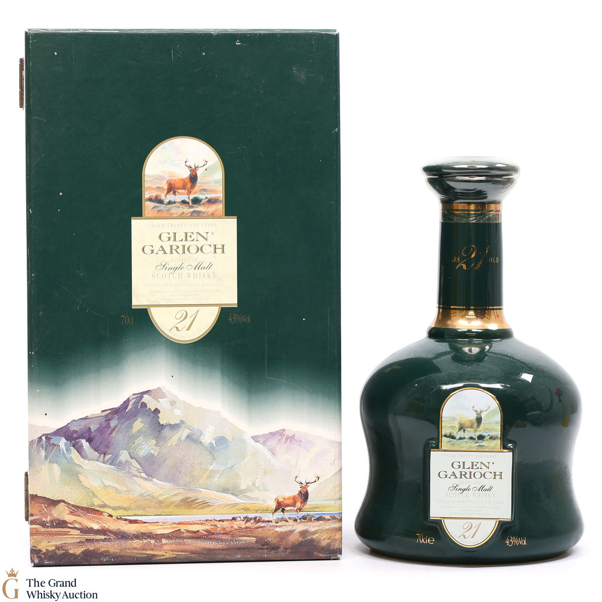 Glen Garioch - 21 Year Old (Green Decanter)