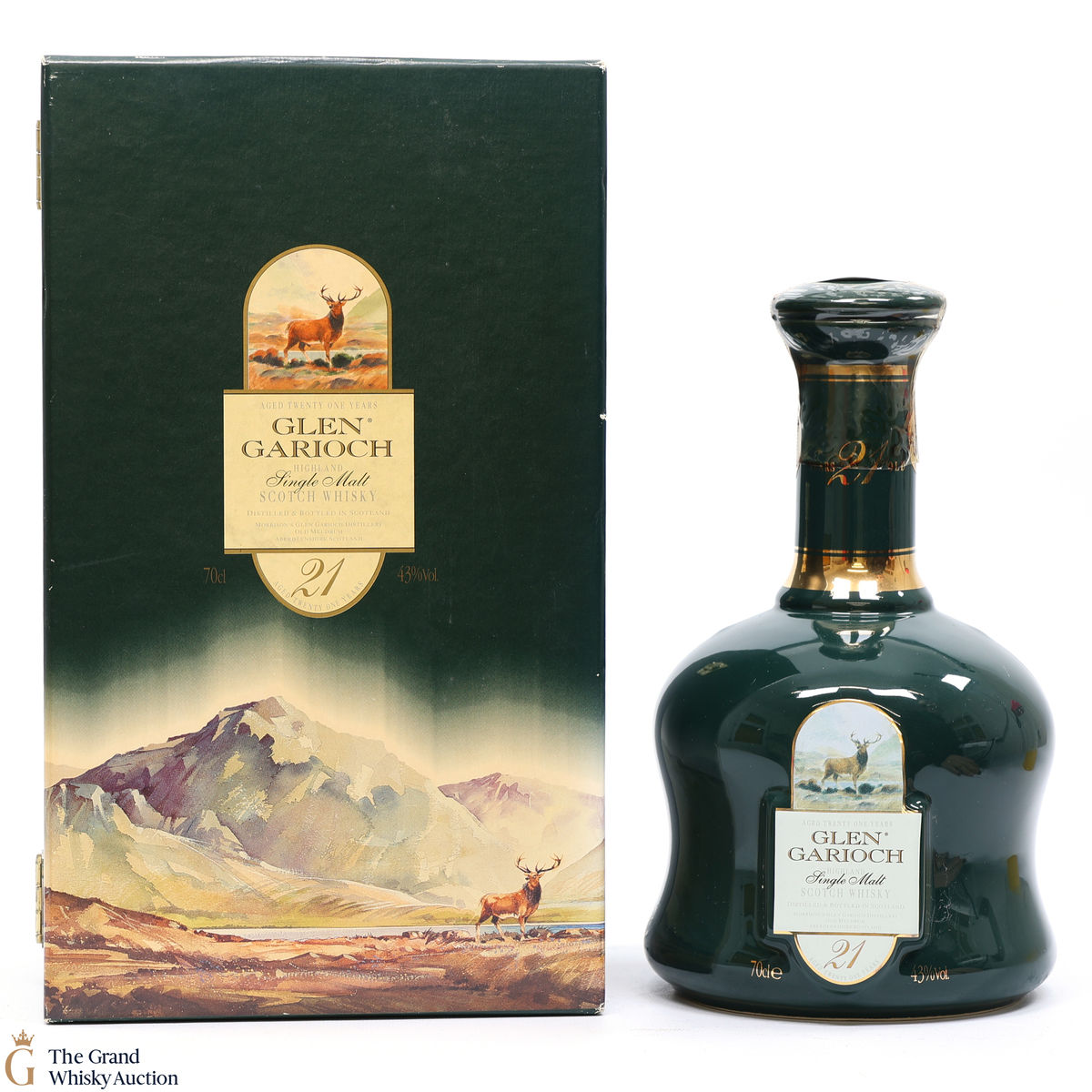 Glen Garioch - 21 Year Old (Green Decanter)