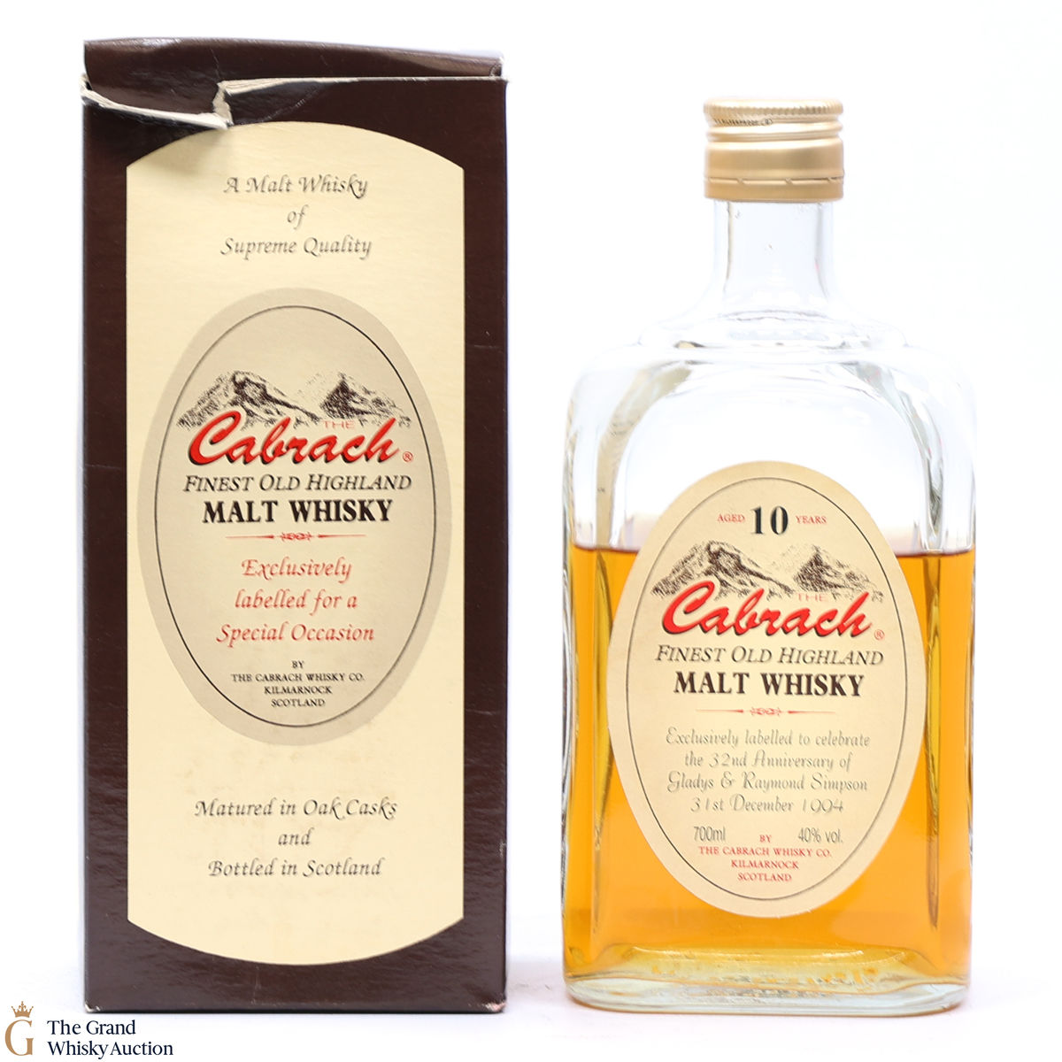 Cabrach - 10 Year Old - Low Fill