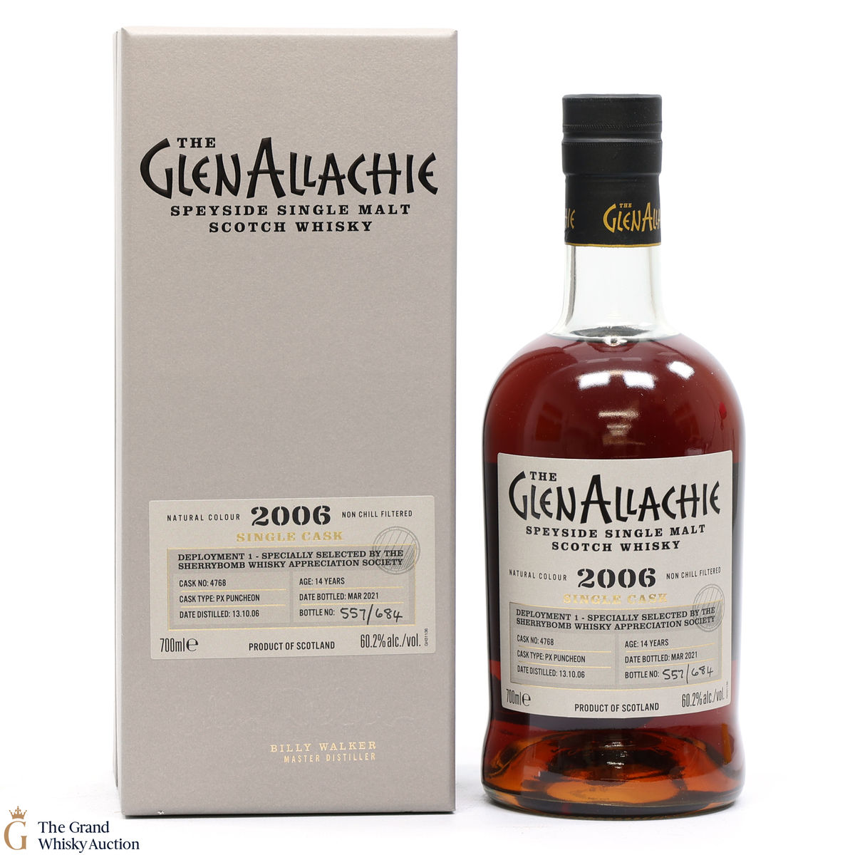 GlenAllachie - 14 Year Old #4768 2006 - Sherrybomb Appreciation Soc.