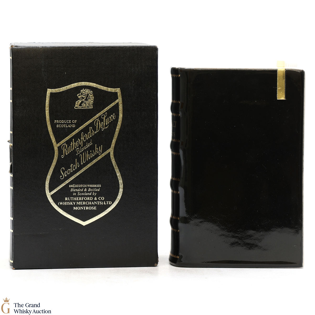 Rutherford's - 10 Year Old - Black Book Decanter 