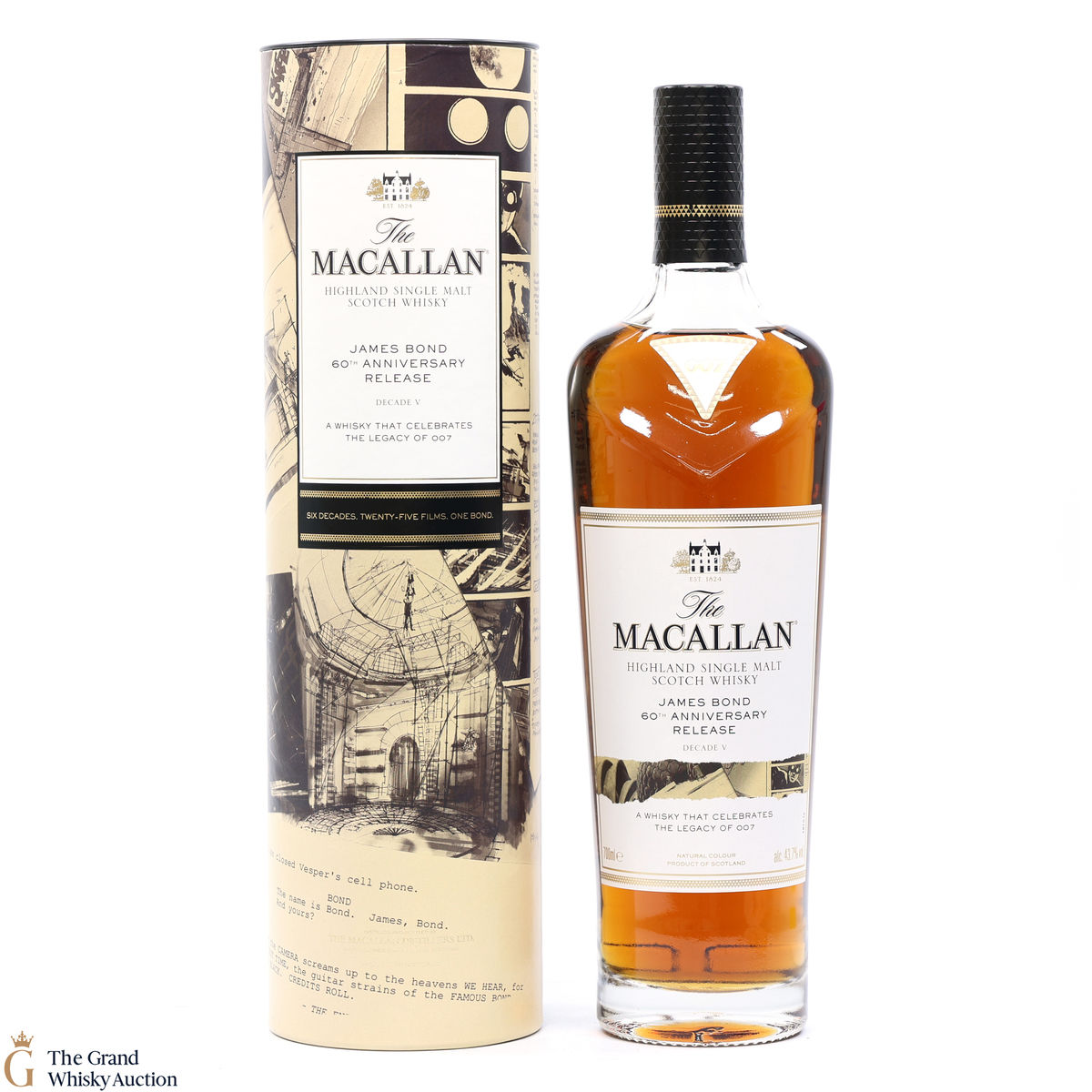 Macallan - James Bond 60th Anniversary - Decade V