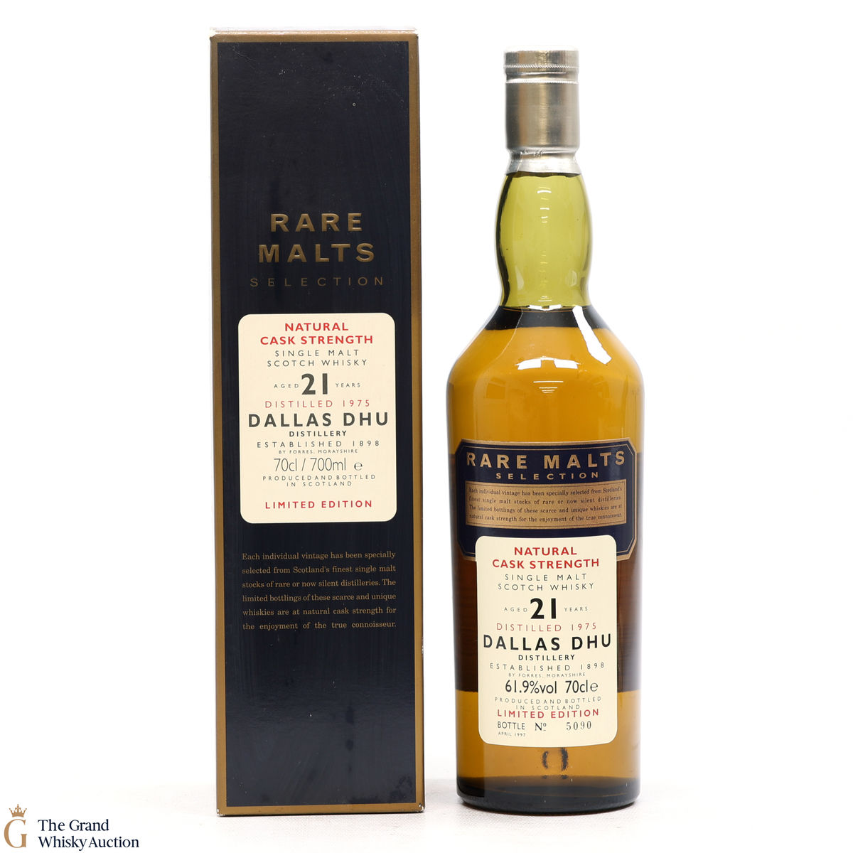 Dallas Dhu - 21 Year Old - 1975 Rare Malts