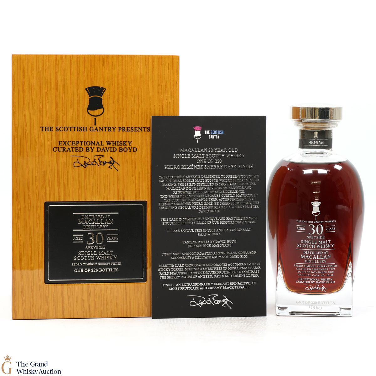 Macallan - 30 Year Old 1990 Scottish Gantry - PX Sherry Cask Finish