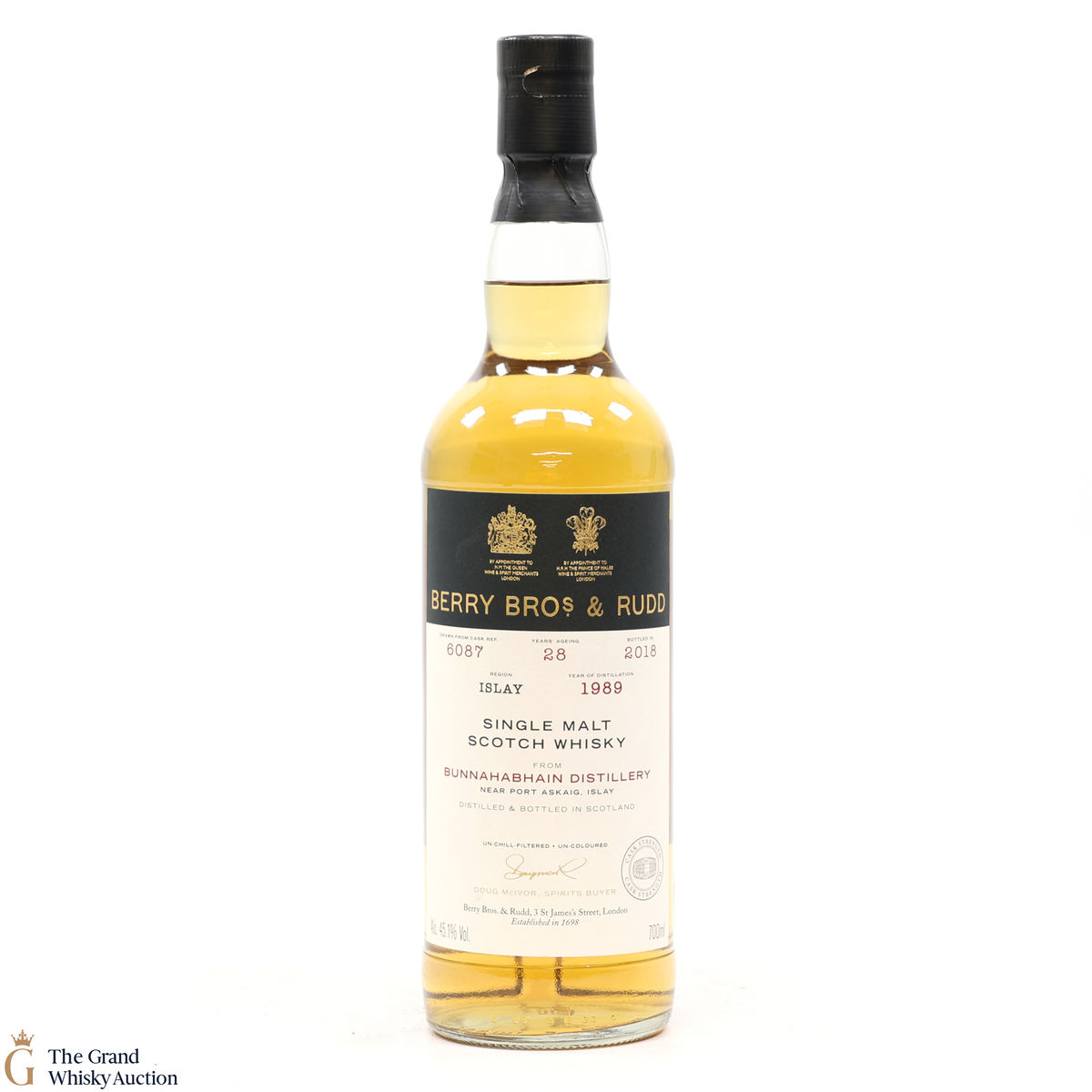 Bunnahabhain - 28 Year Old 1989 - Single Cask #6087 - Berry Bros & Rudd