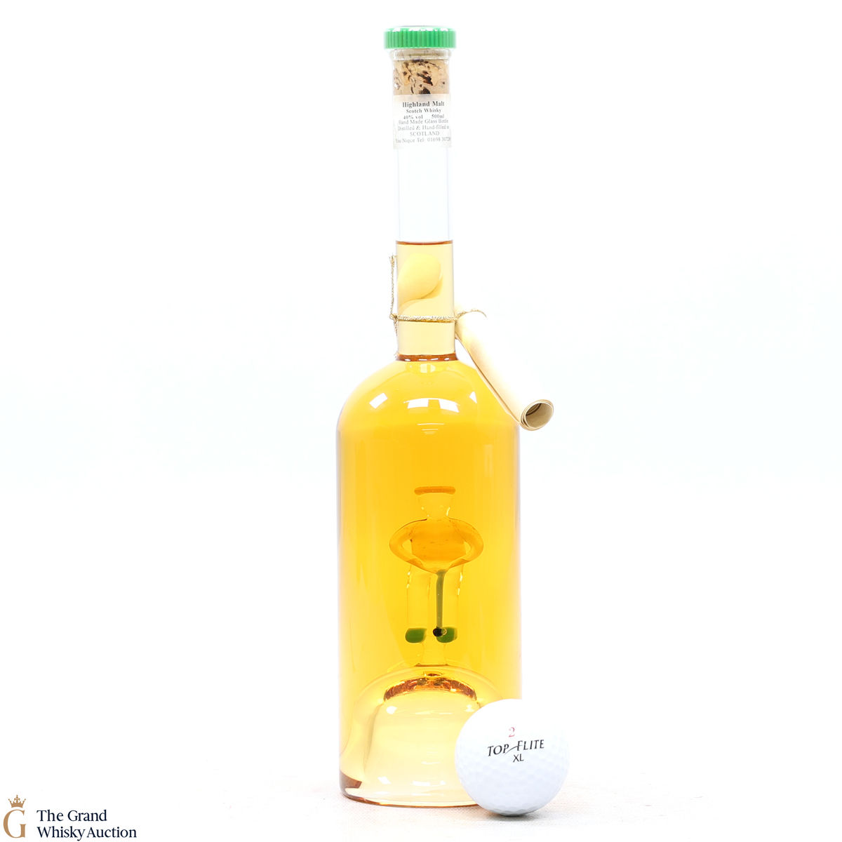 Highland Malt Whisky - Golf Ball Decanter 50cl