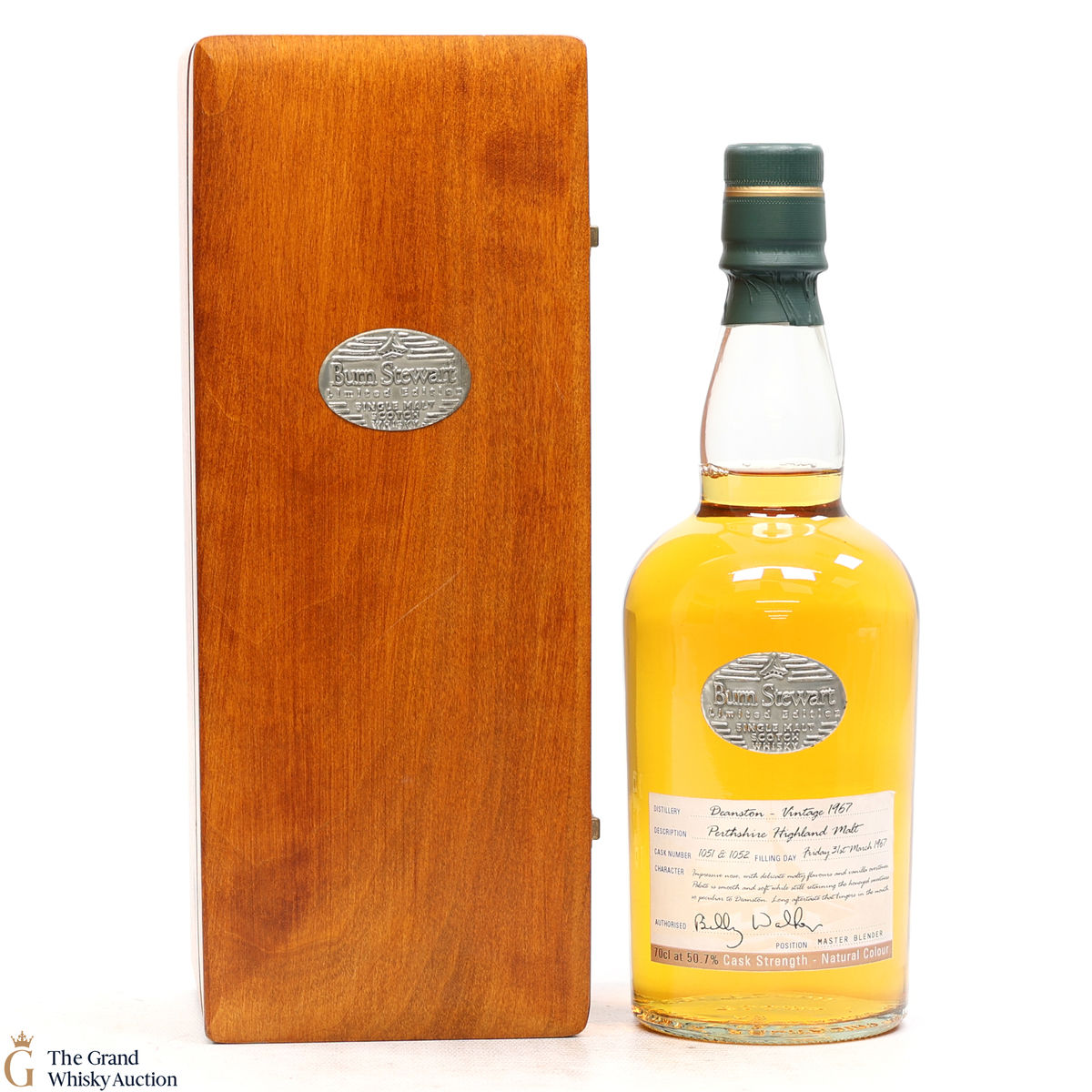 Deanston - 35 Year Old 1967 Billy Walker / Burn Stewart