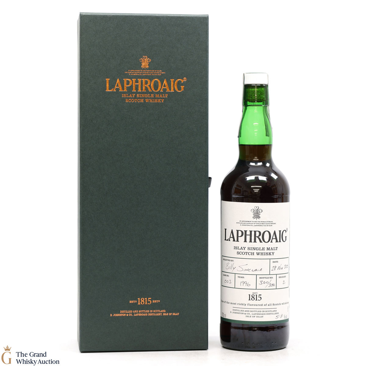 Laphroaig - 1996 Single Cask #003 - Hand Fill Release #2 2022 