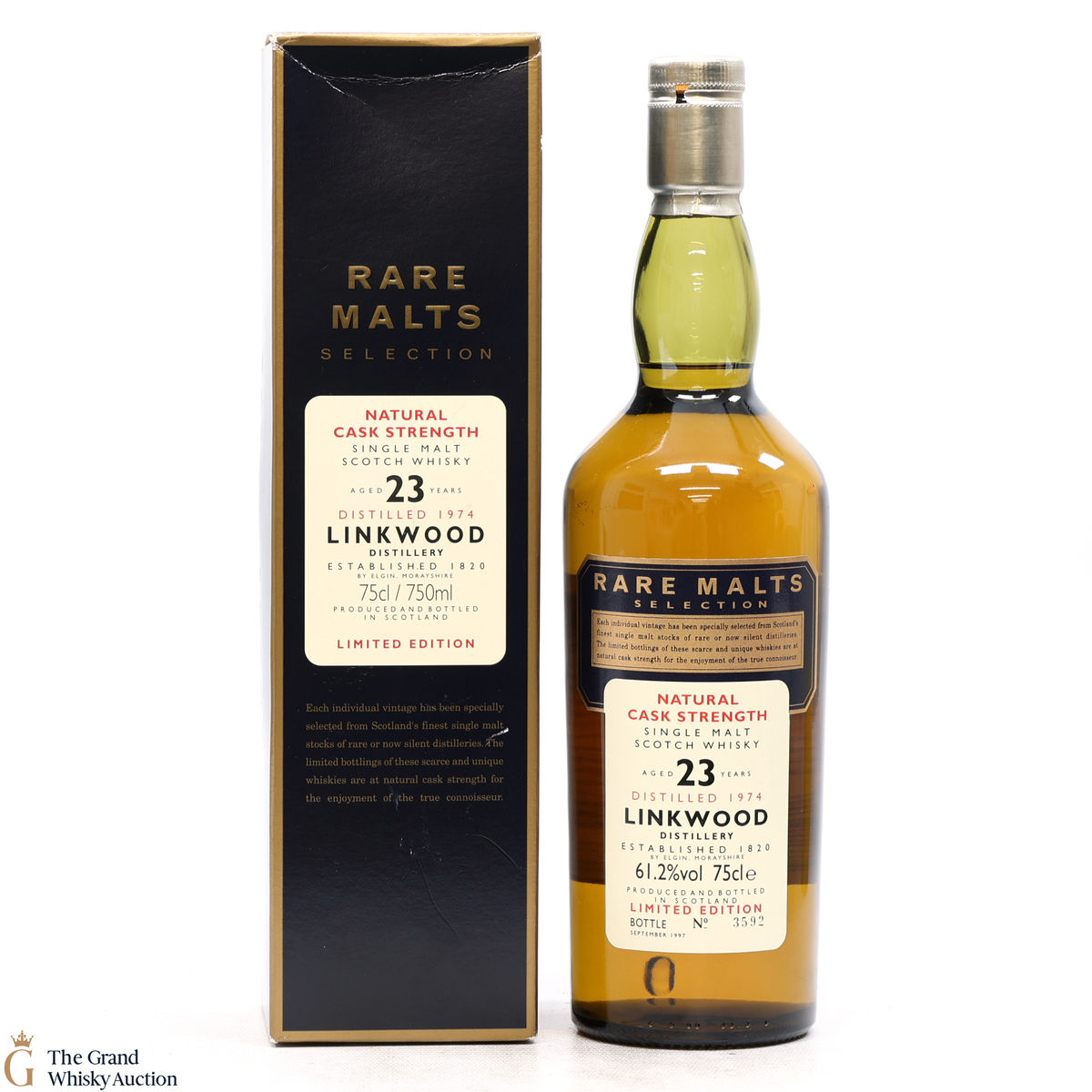 Linkwood - 23 Year Old - Rare Malts (61.2%) 75cl