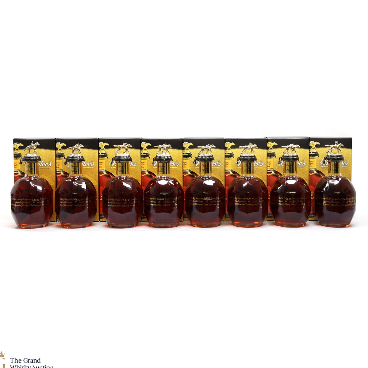Blanton's - Single Barrel Gold - Full Stopper Collection (8 x 70cl)
