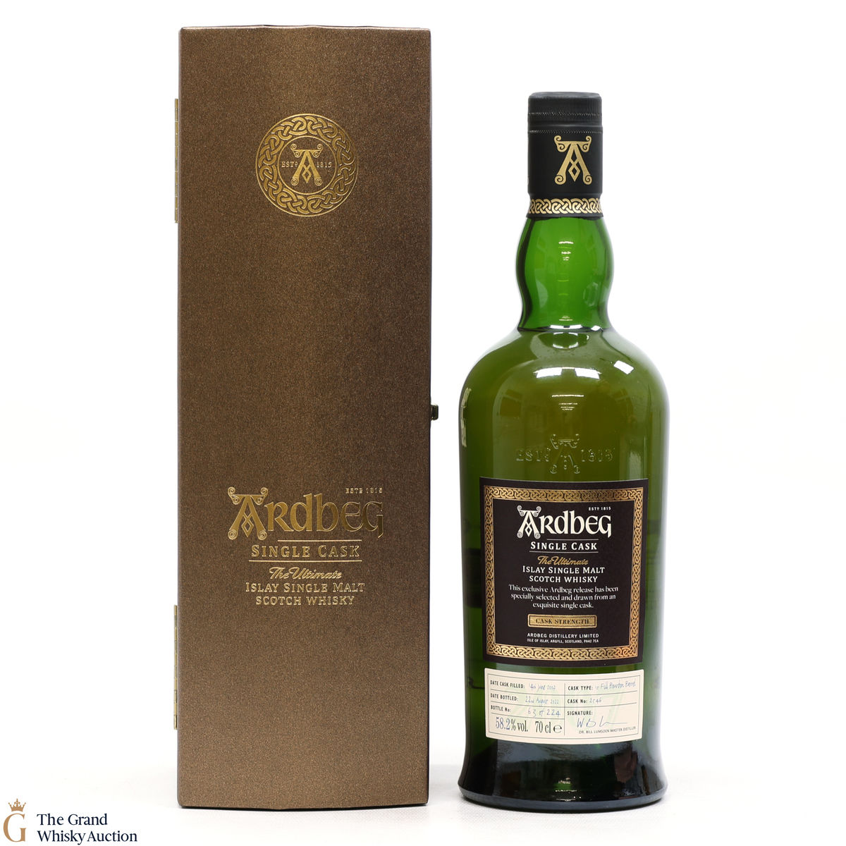 Ardbeg - 2007 15 Year Old Single Bourbon Barrel #2546