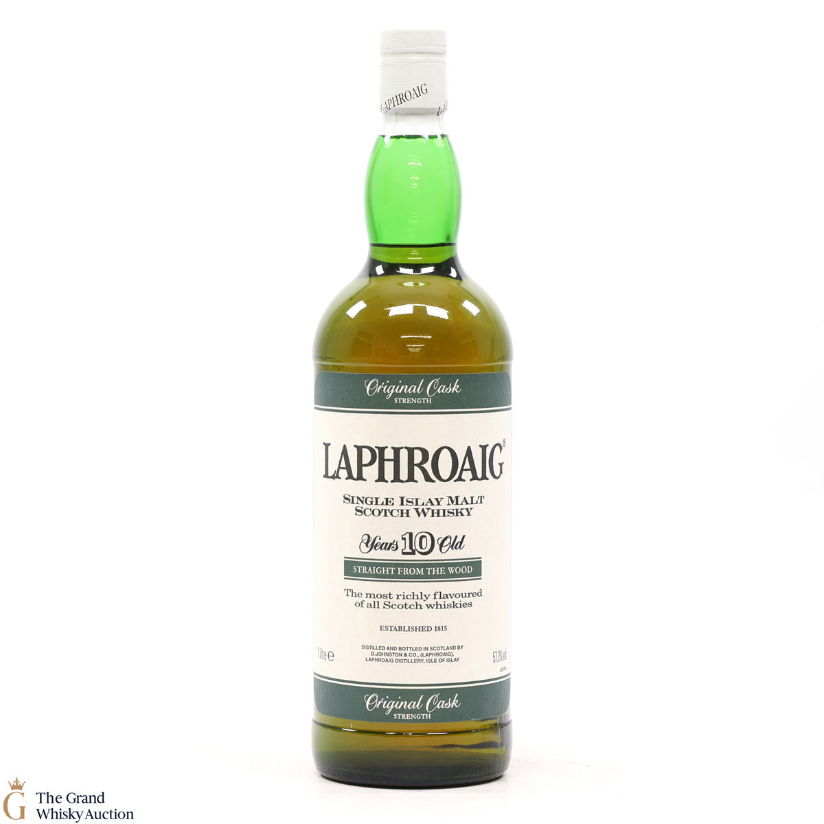 Laphroaig - 10 Year Old - Original Cask Strength 57.3% 1L