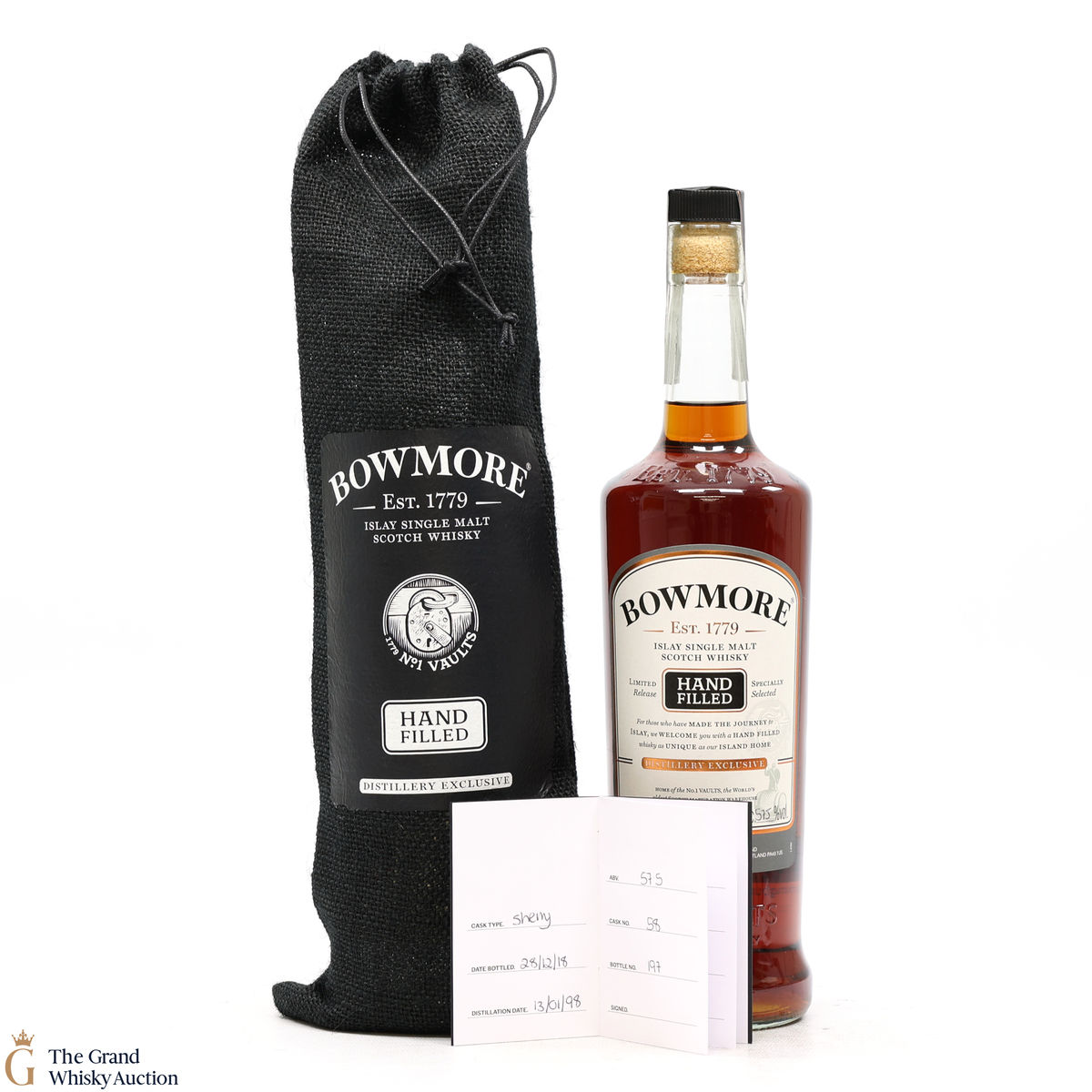 Bowmore - 21 Year Old 1998 - Hand Fill #58