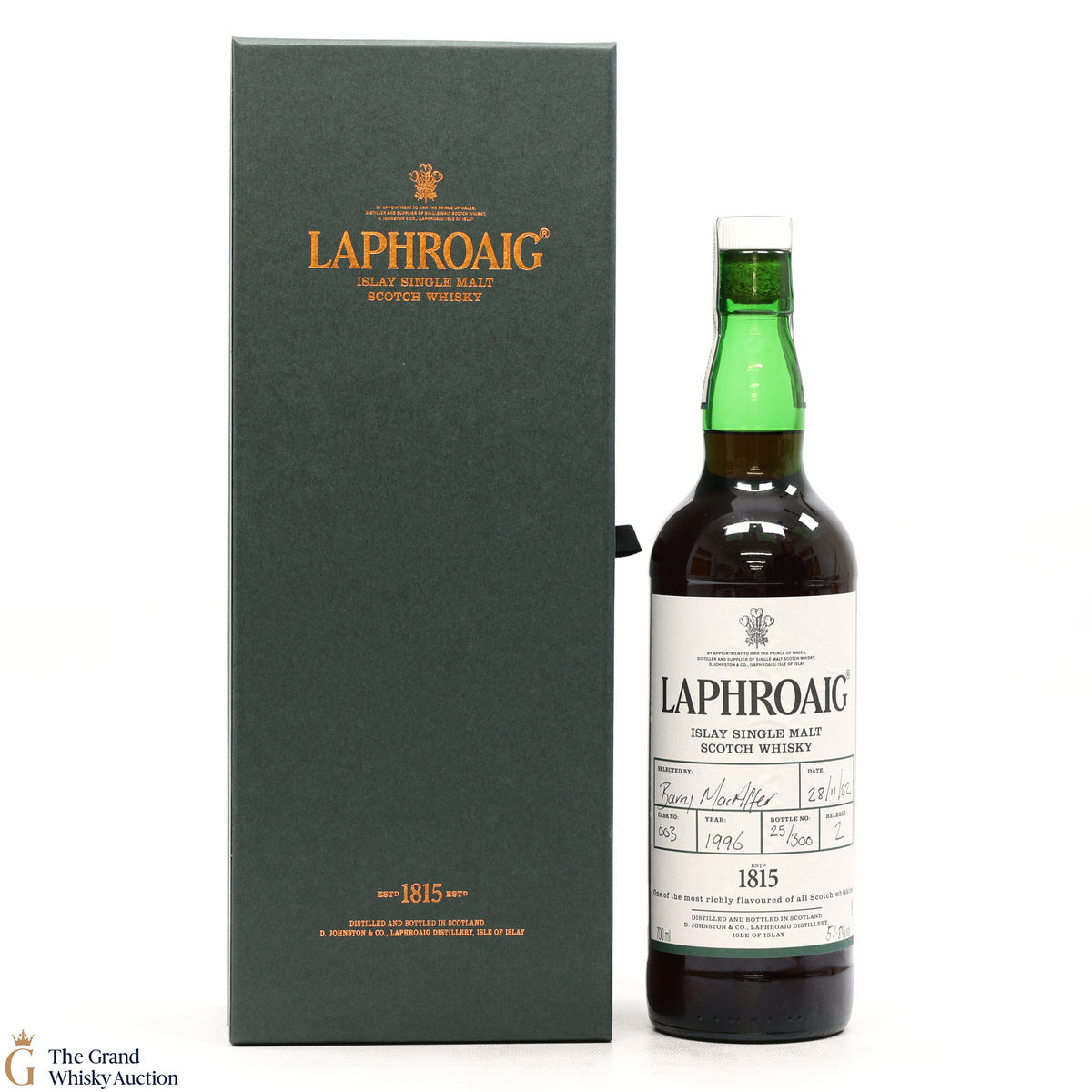 Laphroaig - 1996 Single Cask #003 - Hand Fill Release #2 2022 