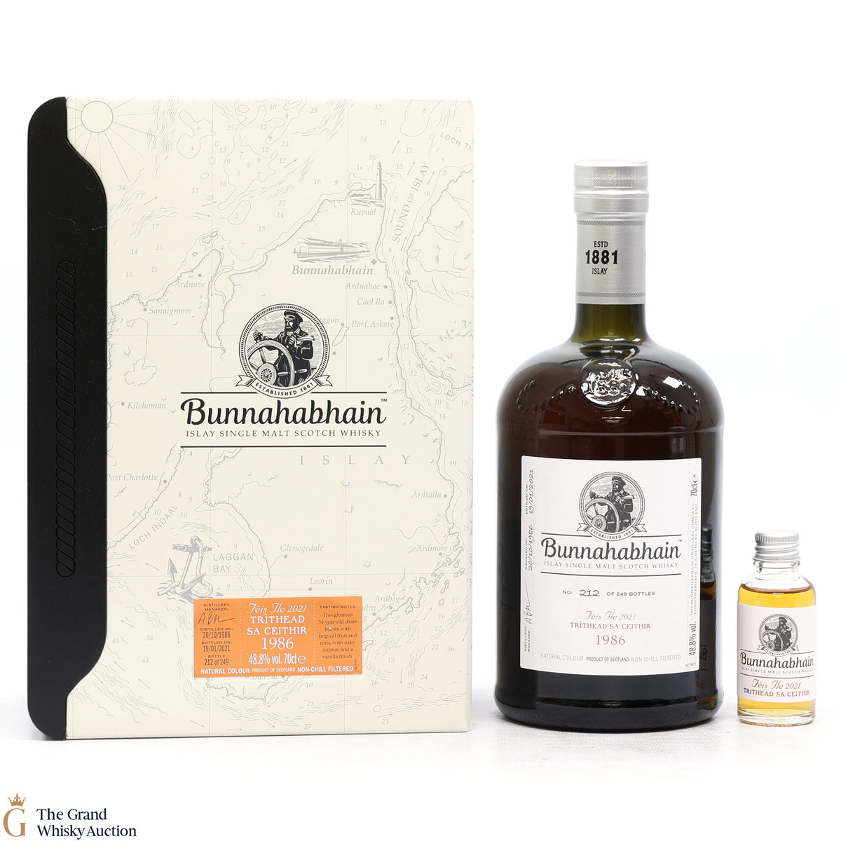 Bunnahabhain - 34 Year Old 1986 Trithead Sa Ceithir Feis Ile 2021