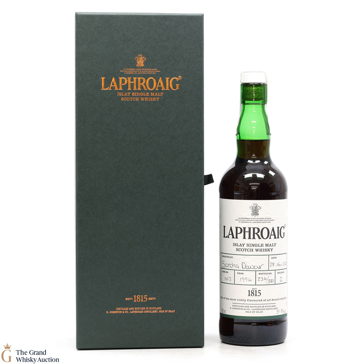 Laphroaig - 1996 Single Cask #003 - Hand Fill Release #2 2022 