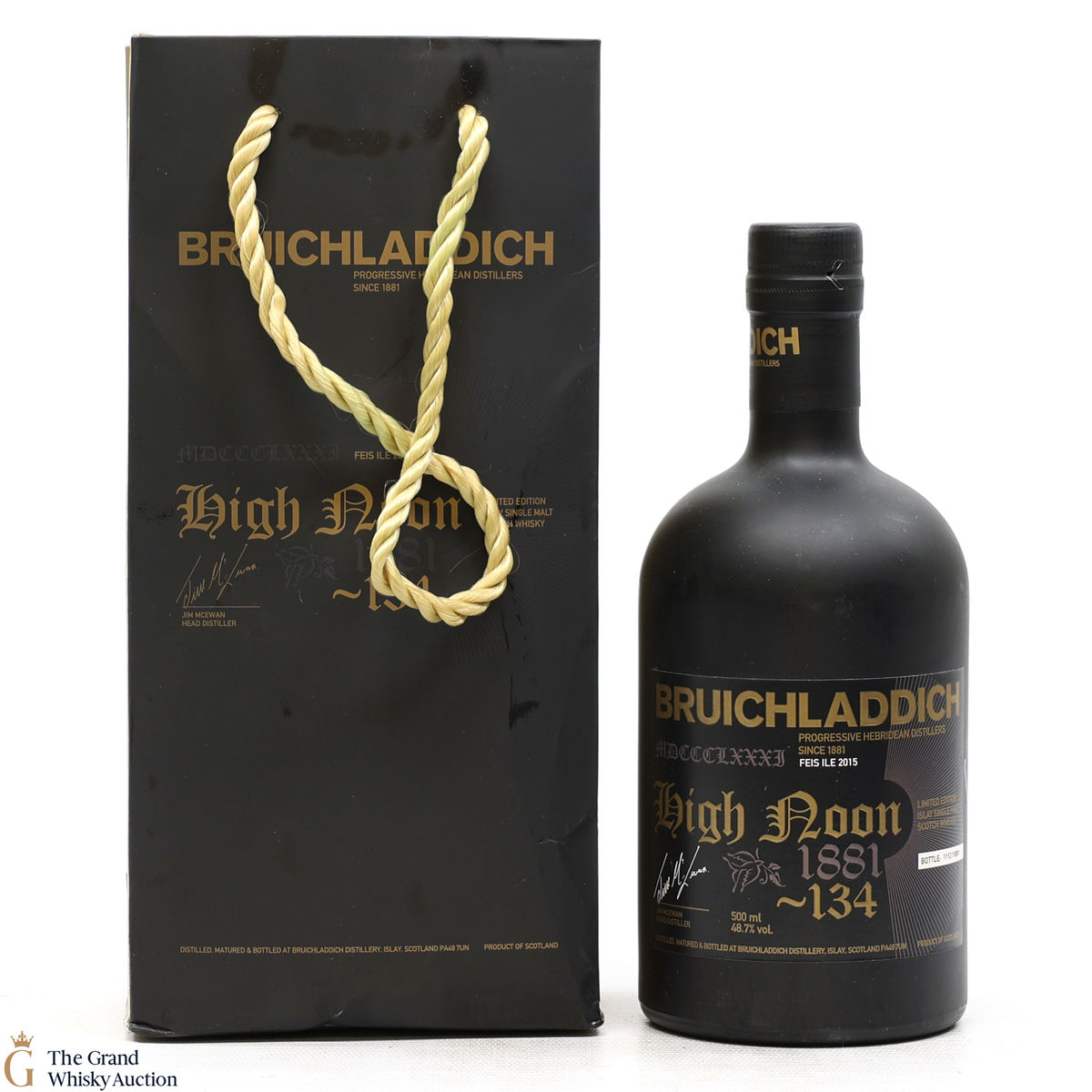 Bruichladdich - High Noon - Fèis Ìle 2015 - Signed (50cl)