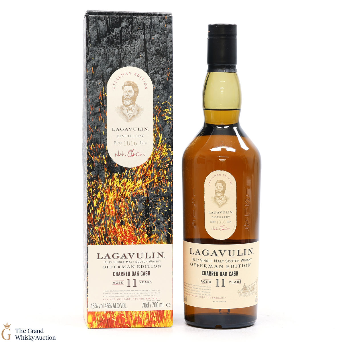 Lagavulin - 11 Year Old - Offerman Edition - Charred Oak Cask 