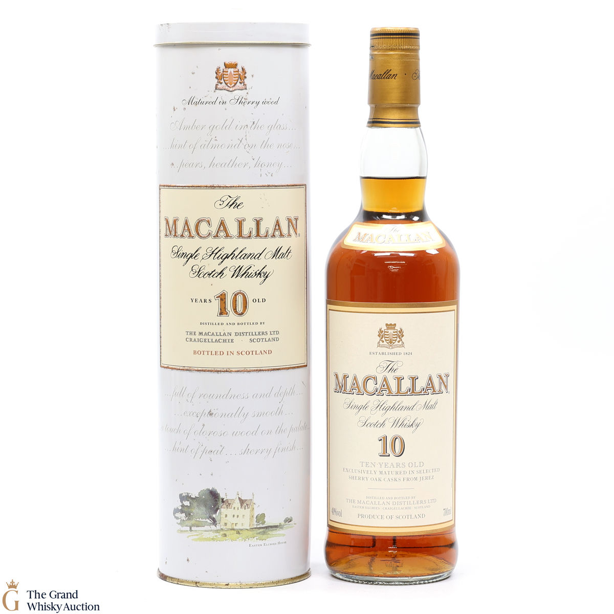 Macallan - 10 Year Old - Tin (1990's)