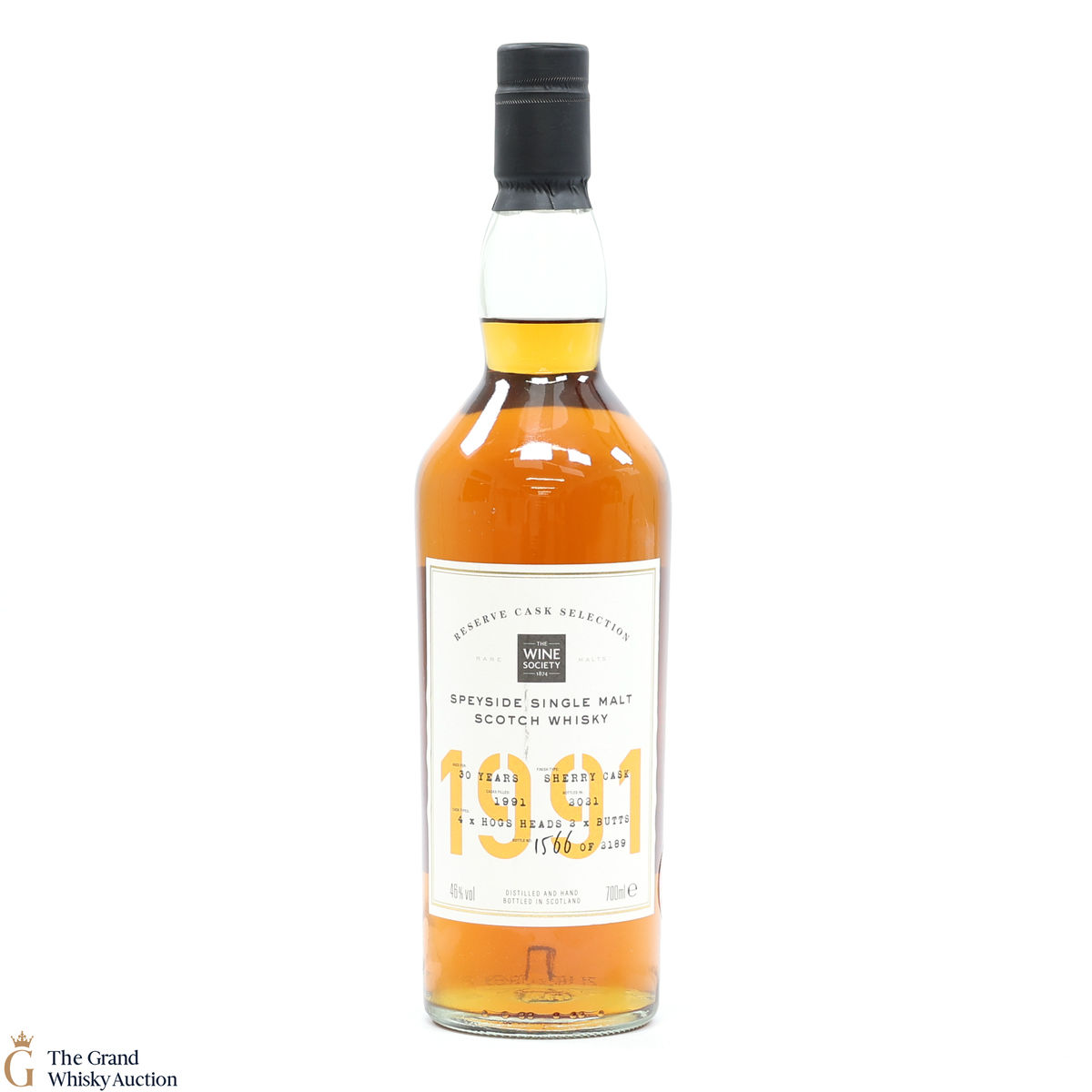 Speyside - 30 Year Old 1991 Sherry - Wine Society Reserve Cask No.2