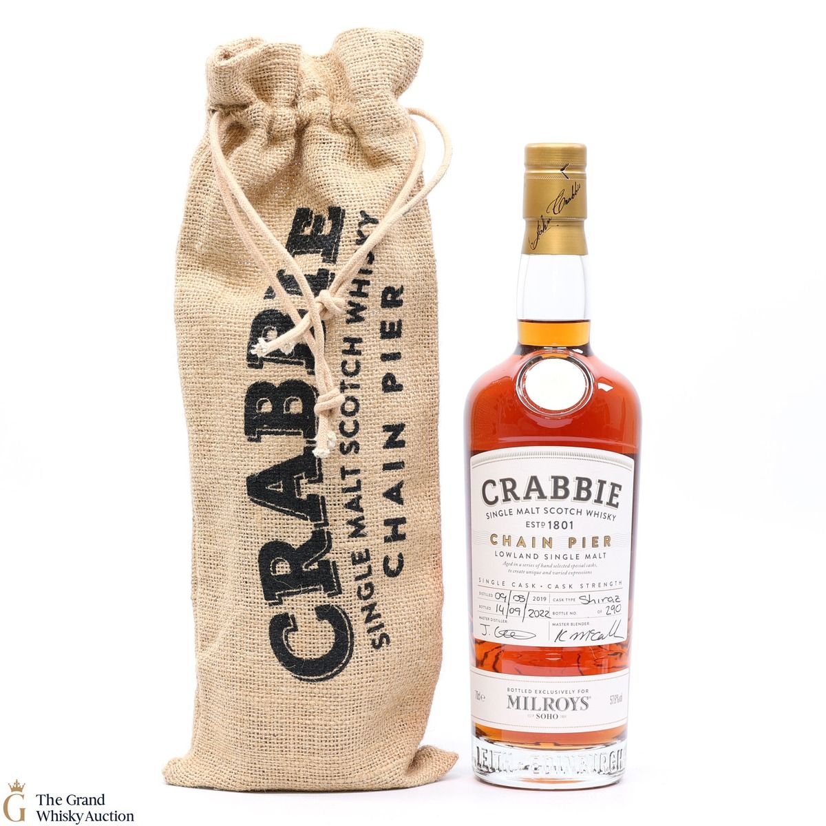 Crabbie - 3 Year Old 2019 Milroy's Exclusive Single Shiraz Cask