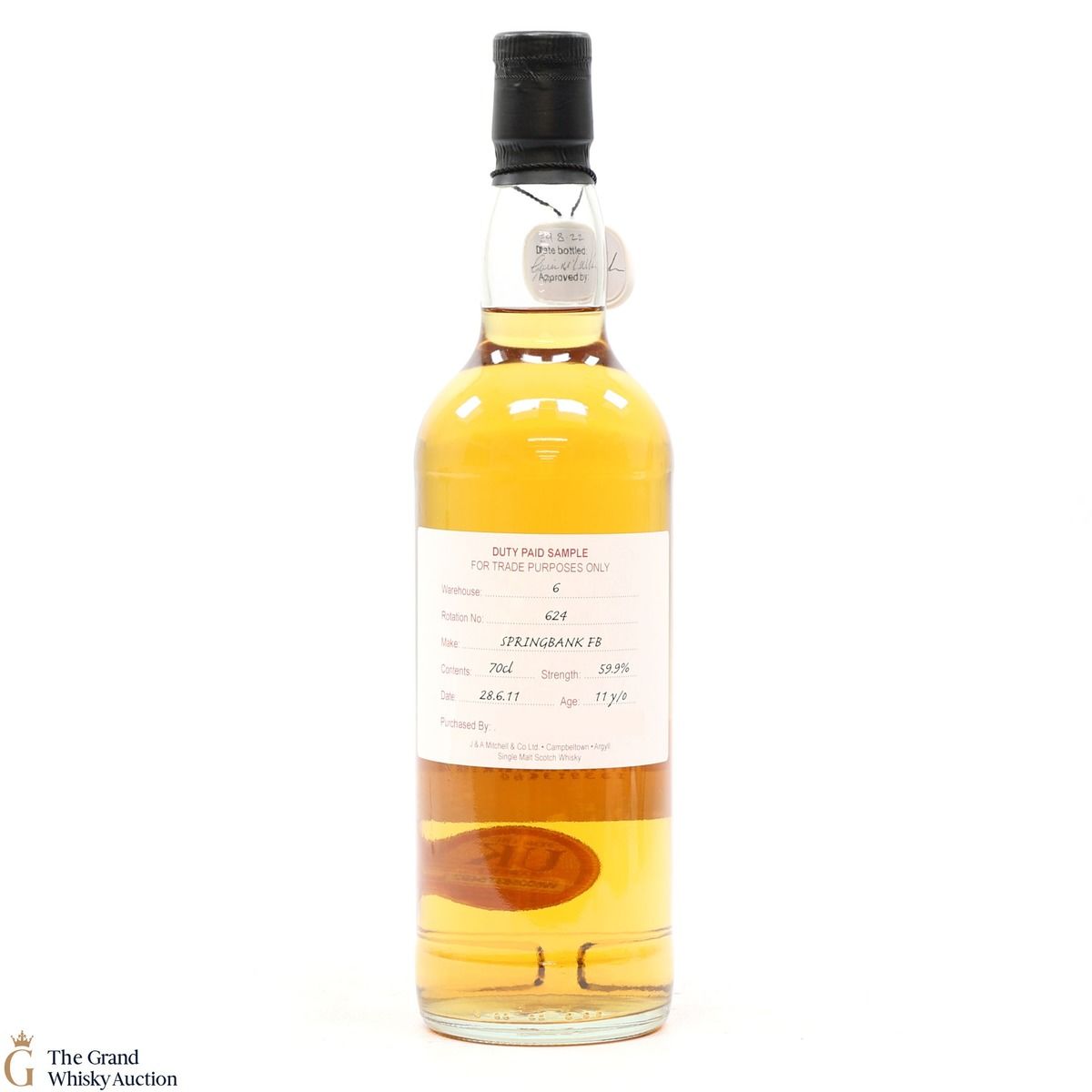 Springbank - 11 Year Old 2011 Fresh Barrel Duty Paid Sample