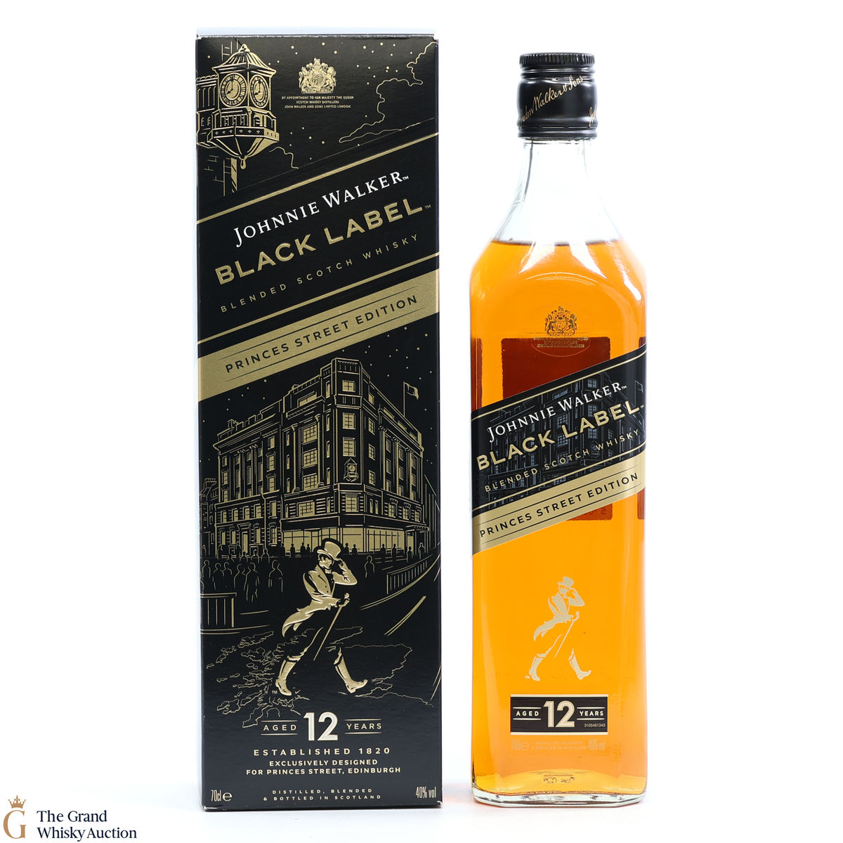 Johnnie Walker - 12 Year Old Black Label - Princes Street Edition