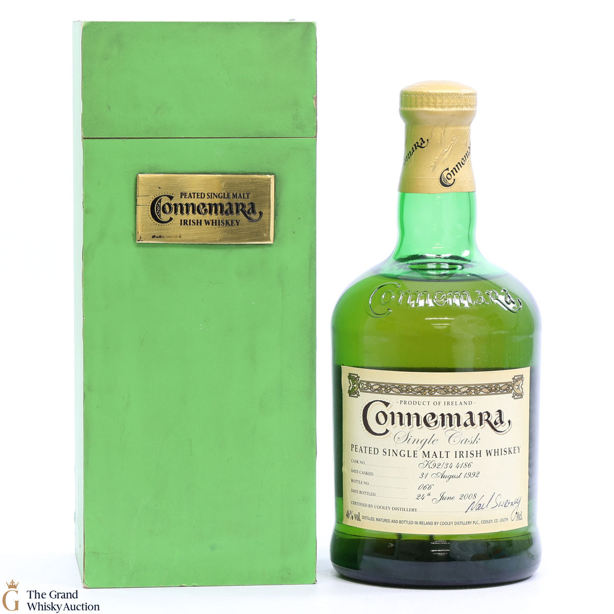 Connemara Irish Whiskey - 1992 Peated Single Cask 2008