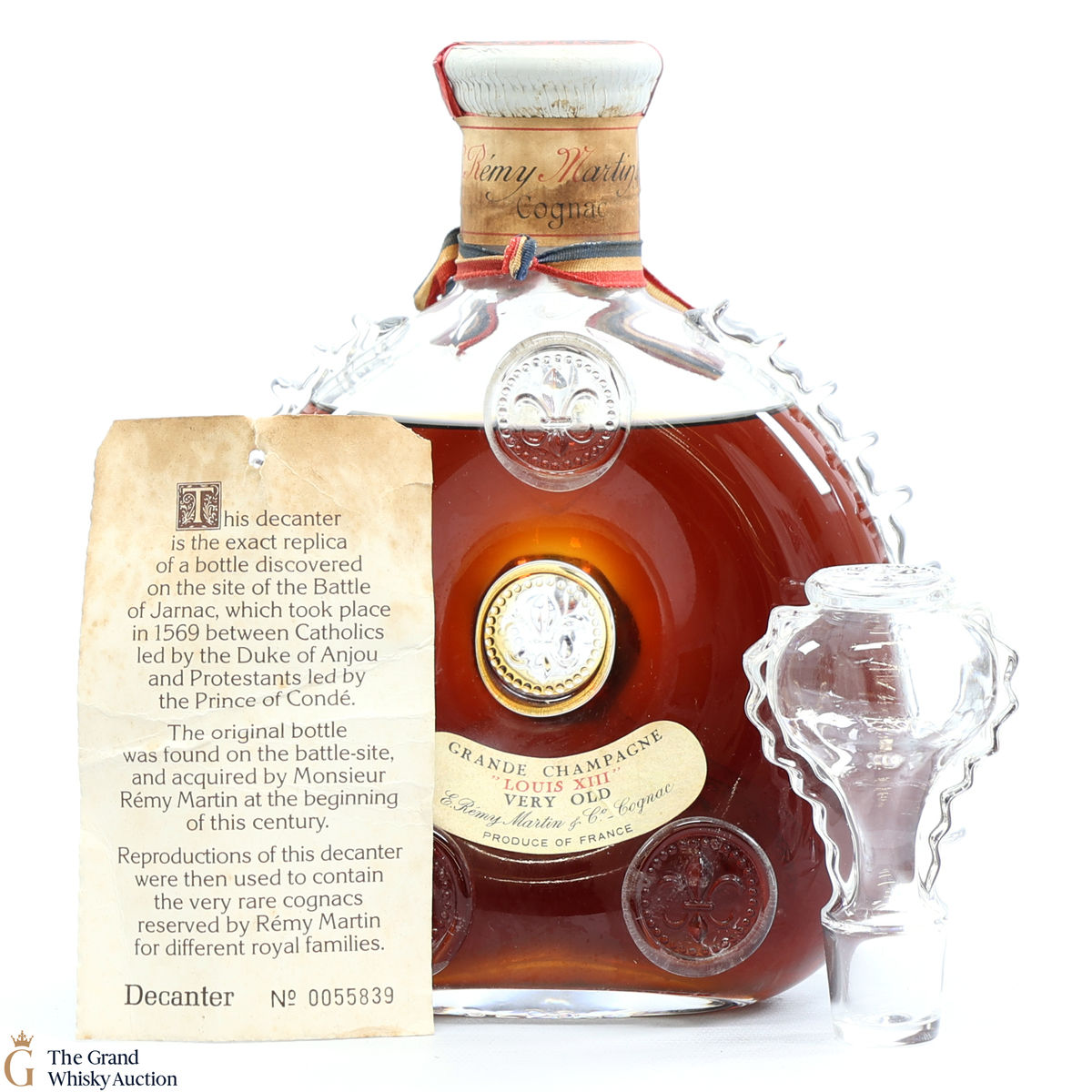 Remy Martin - Louis XIII - Grande Champagne Cognac - Decanter 