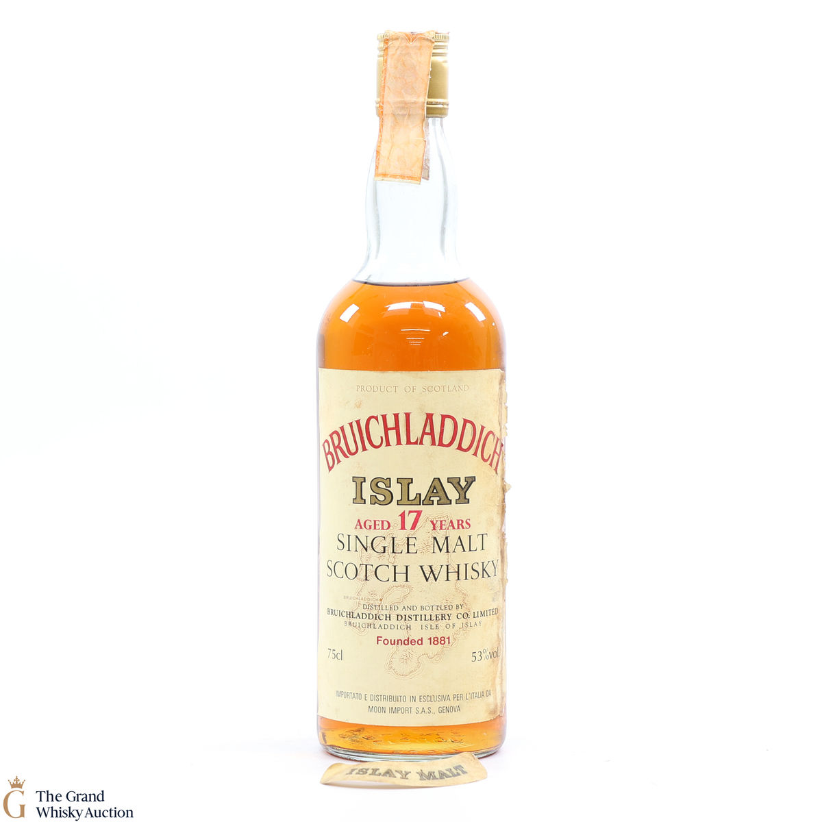 Bruichladdich - 17 Year Old (1980s) - Moon Import 75cl
