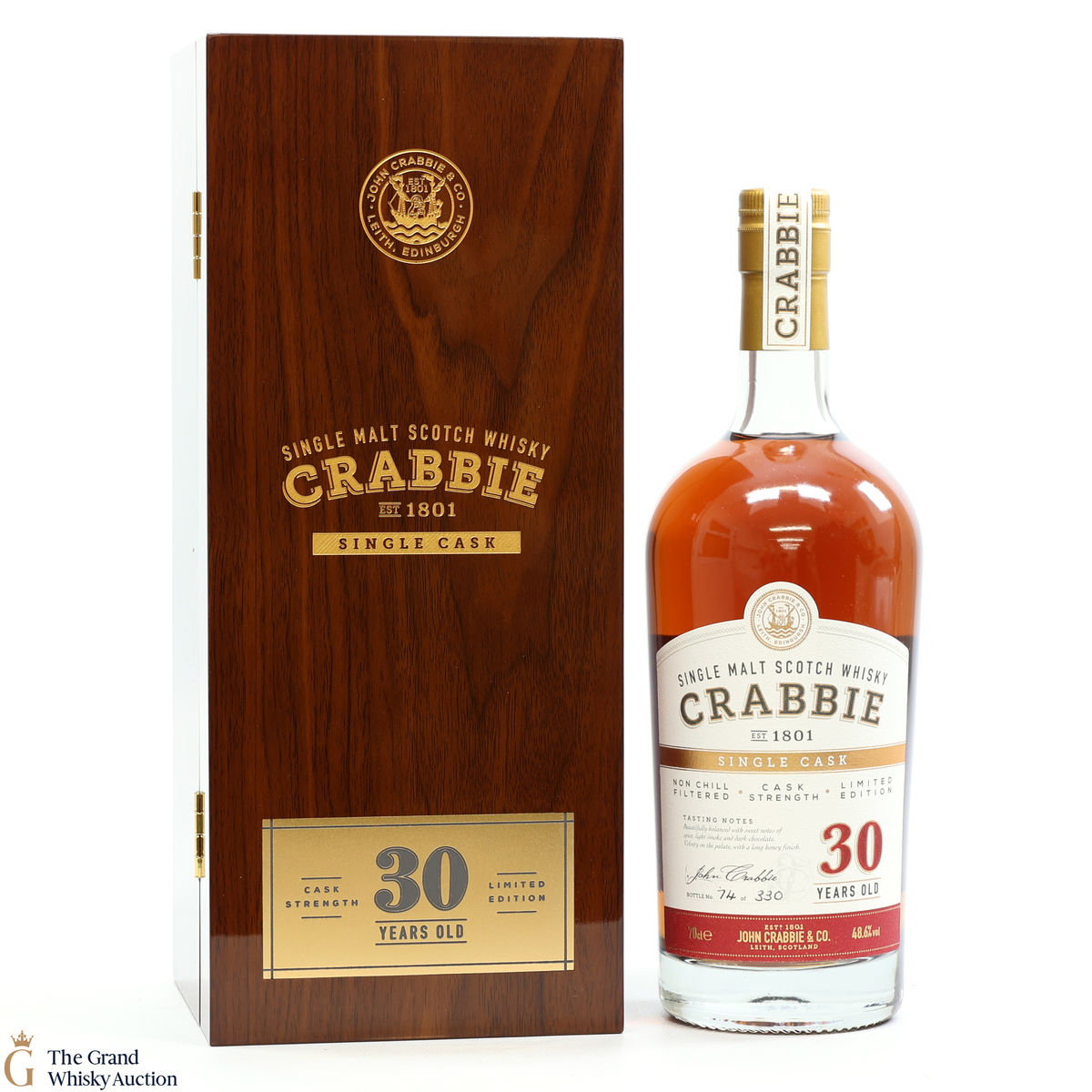 Crabbie - 30 Year Old - Speyside Single Cask Strength Limited Edition