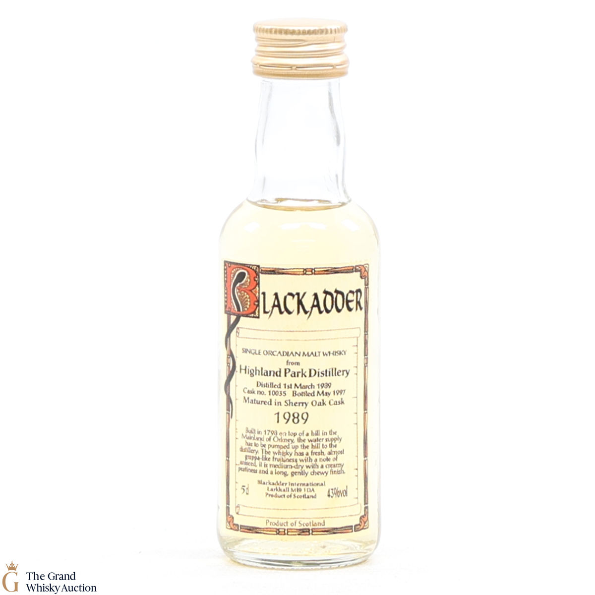 Highland Park - 1989 Blackadder (5cl)