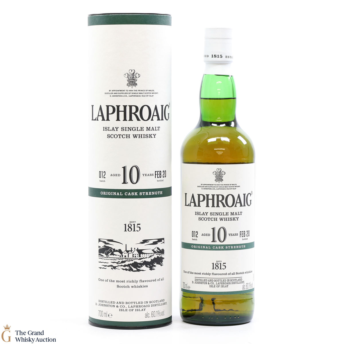 Laphroaig - 10 Year Old - Original Cask Strength Batch #012