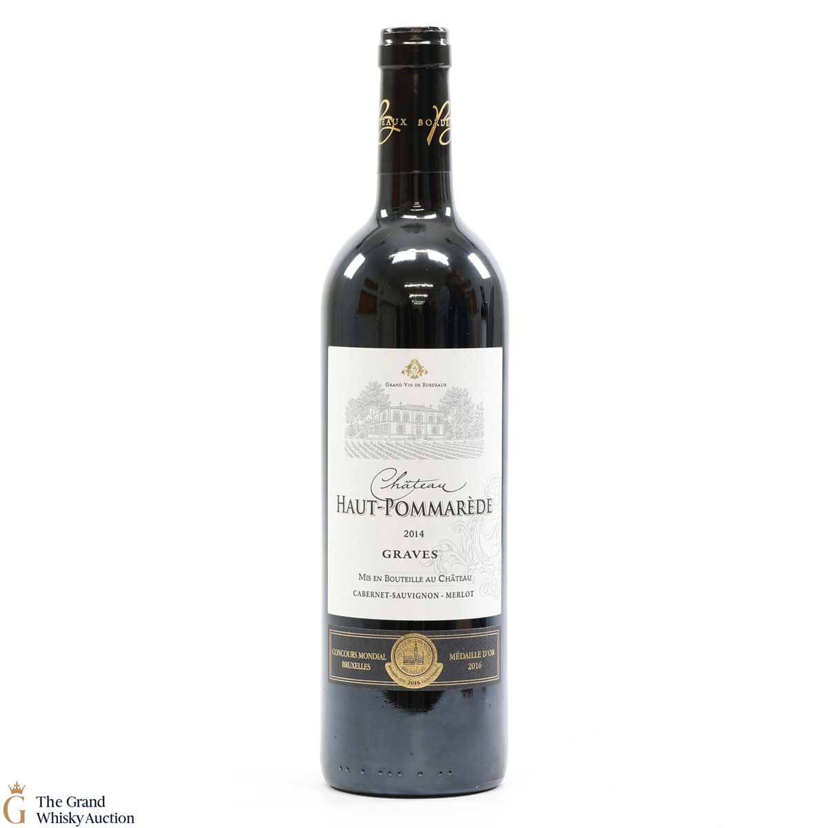Chateau Haut-Pommarède - Graves 2014 (75cl)