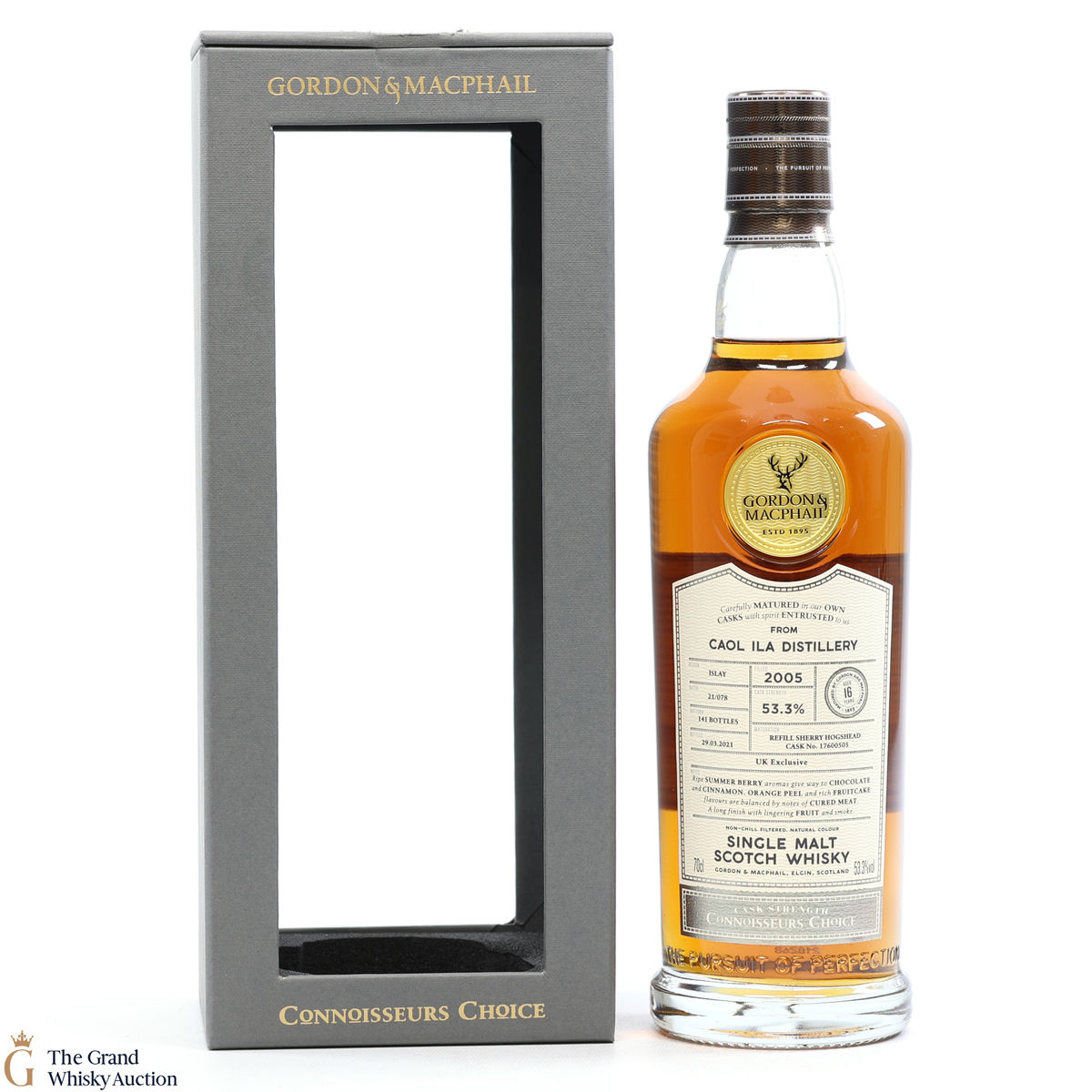 Caol Ila - 16 Year Old - 2005 Gordon and Macphail Connoisseur Choice - UK Exclusive