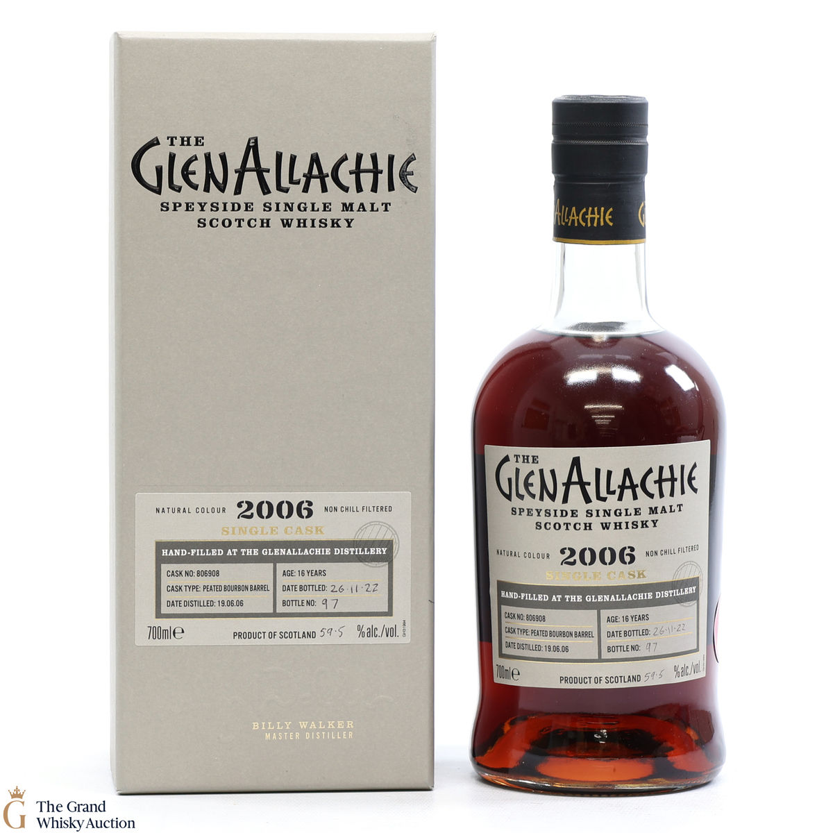 Glenallachie - 16 Year Old 2006 Single Cask  2022 #806908