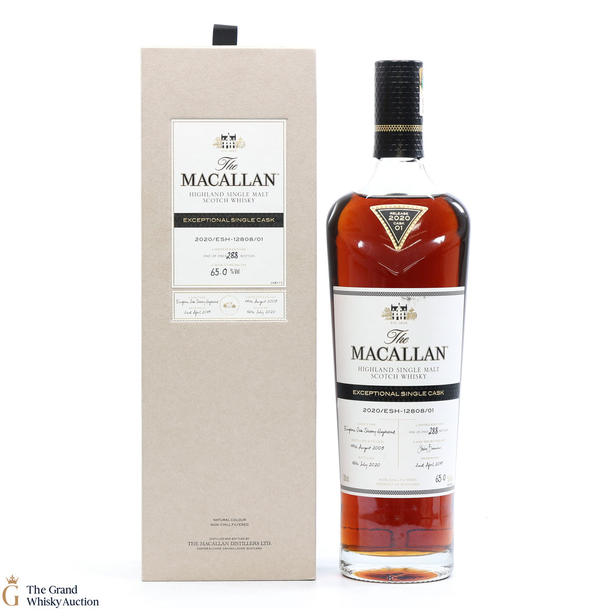 Macallan - 2008 Exceptional Single Cask 2020 ESH-12808/01