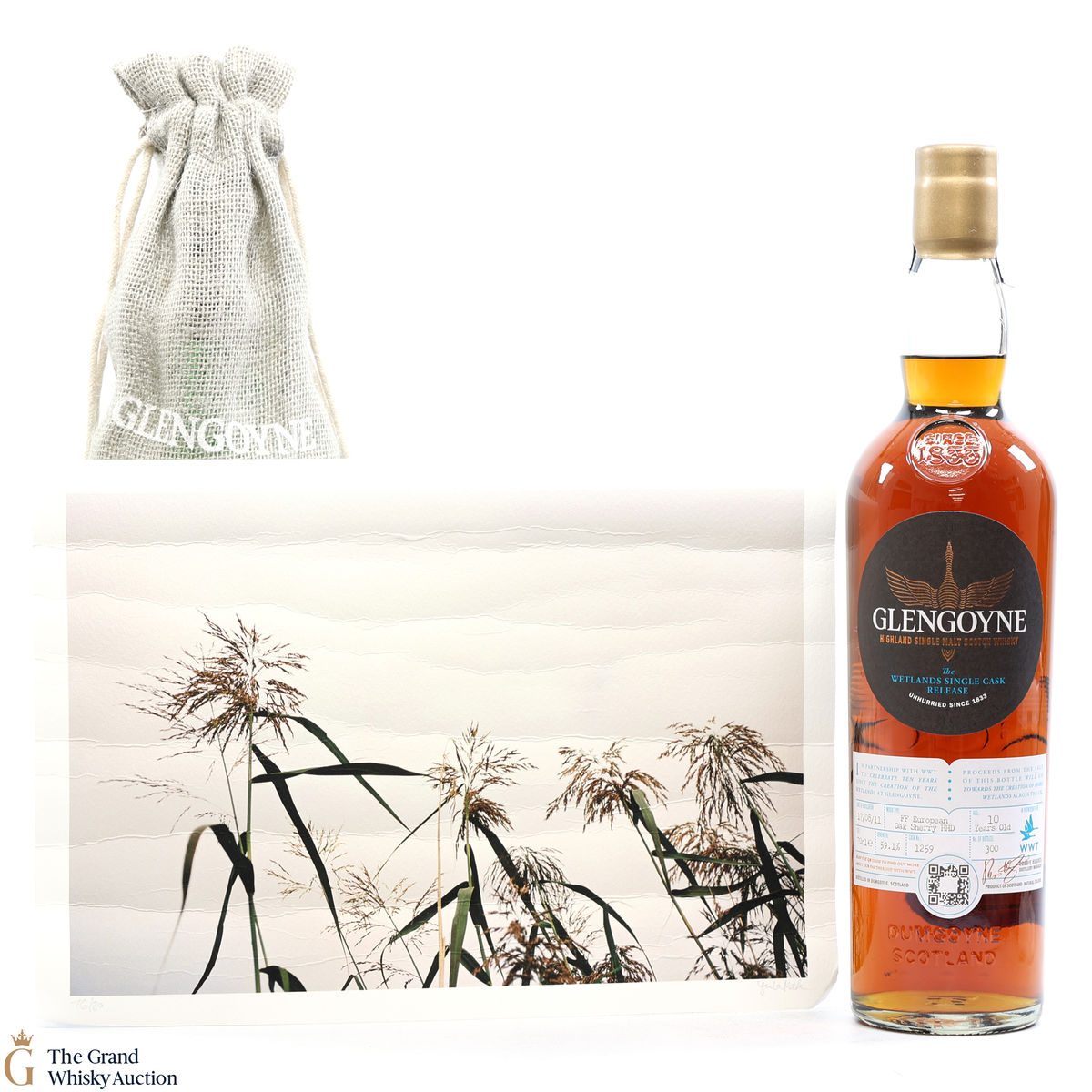 Glengoyne - 10 Year Old - Single Cask #1259 - Wetlands & Print