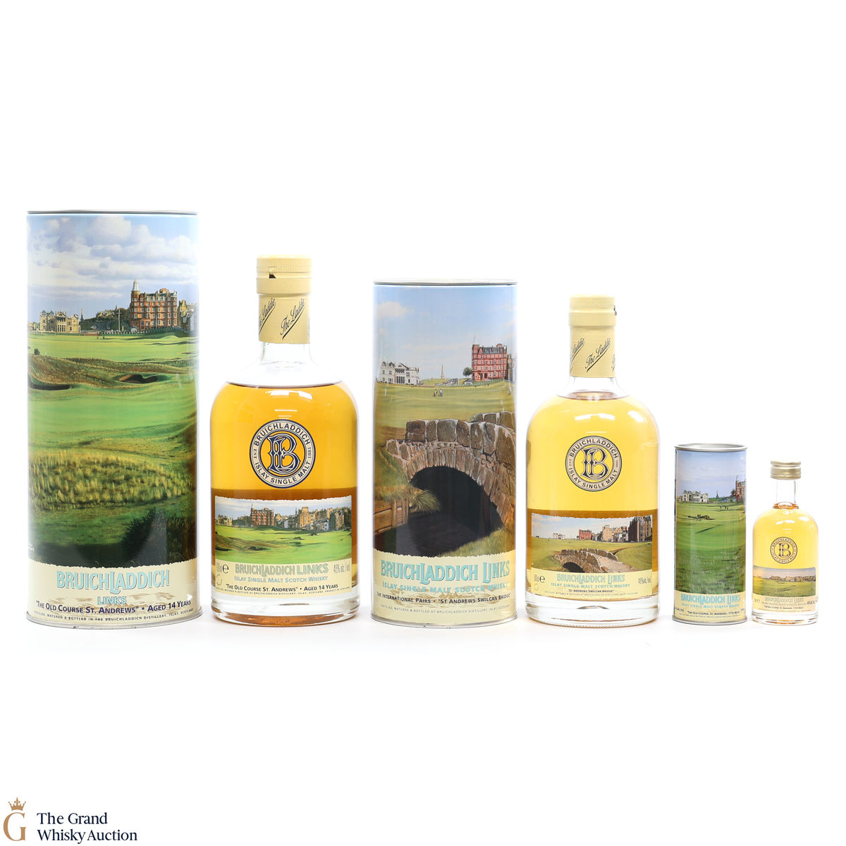 Bruichladdich - 14 Year Old - Old Course St Andrews (70cl, 35cl & 5cl)
