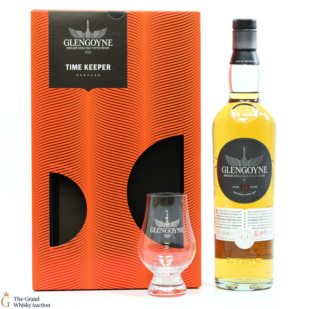 Glengoyne - 12 Year Old - Time Keeper Gift Set