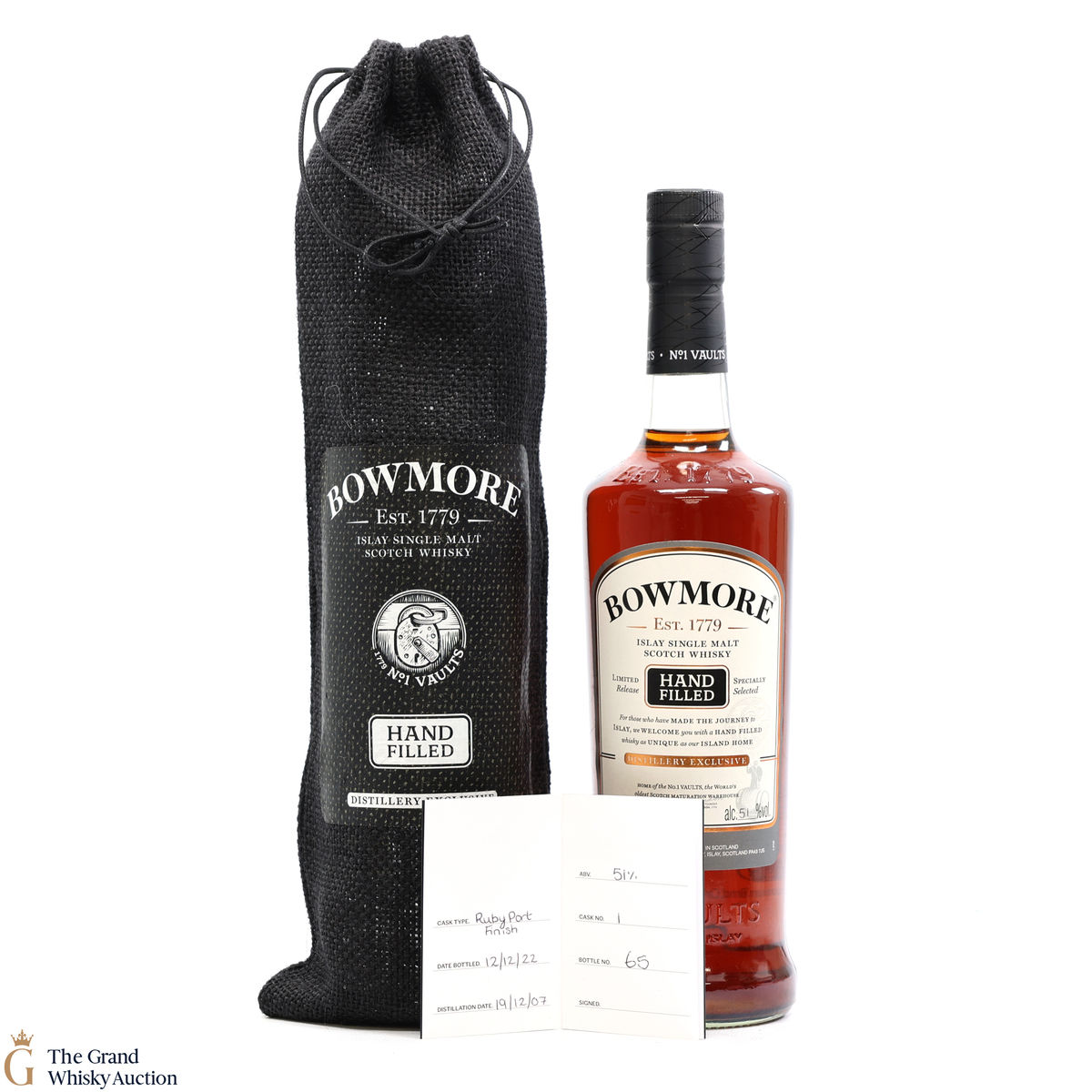 Bowmore - 14 Year Old 2007 - Ruby Port Finish #1 - Hand Fill 2022