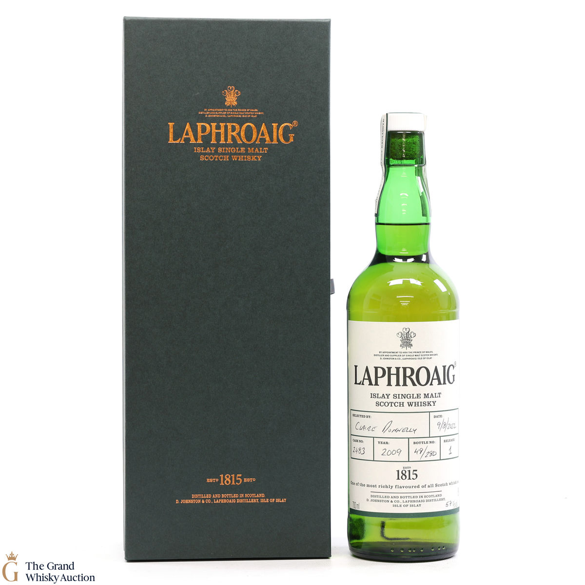 Laphroaig - 13 Year Old 2009 Single Cask #2483 - Opening Of The Visitor Centre