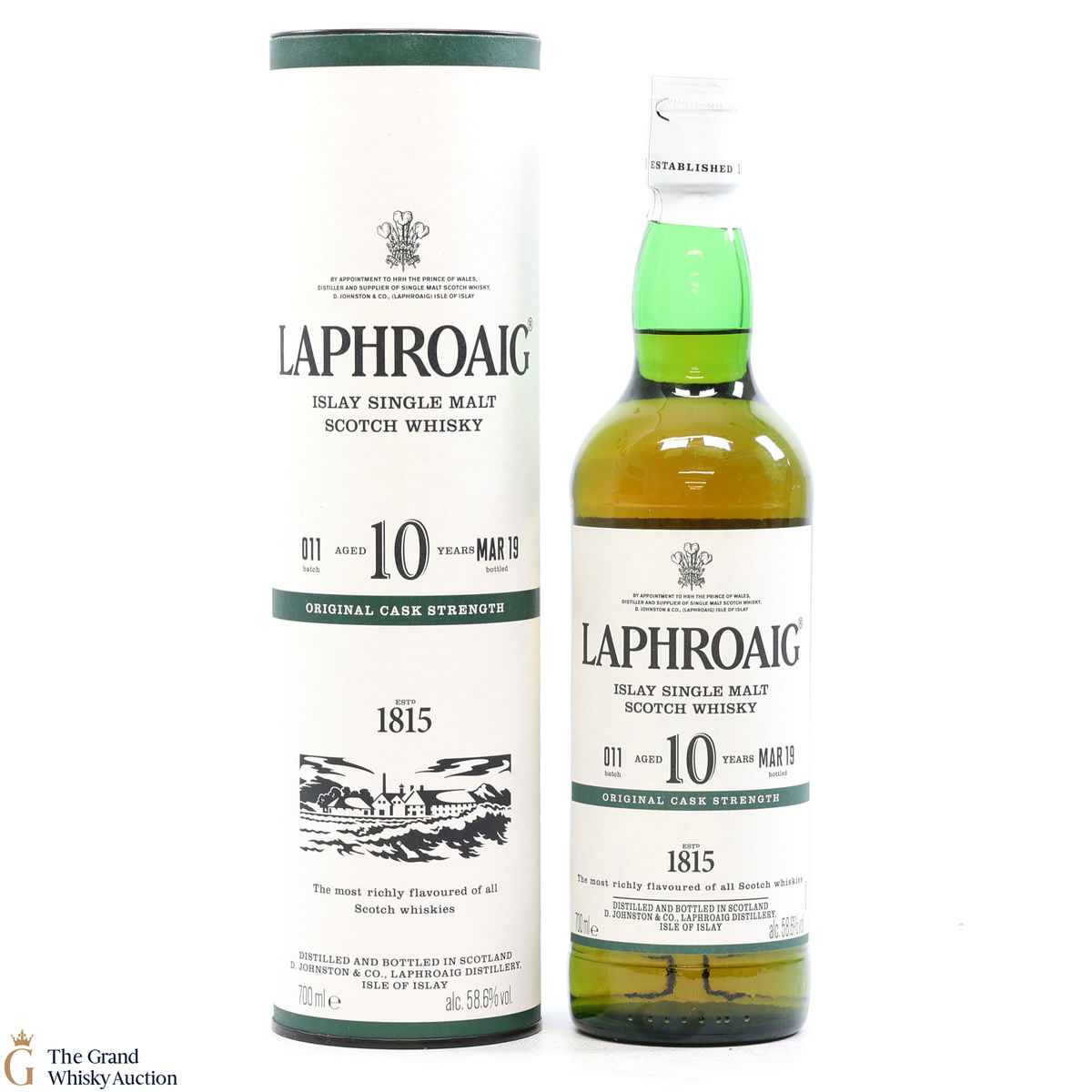 Laphroaig - 10 Year Old - Original Cask Strength Batch #011