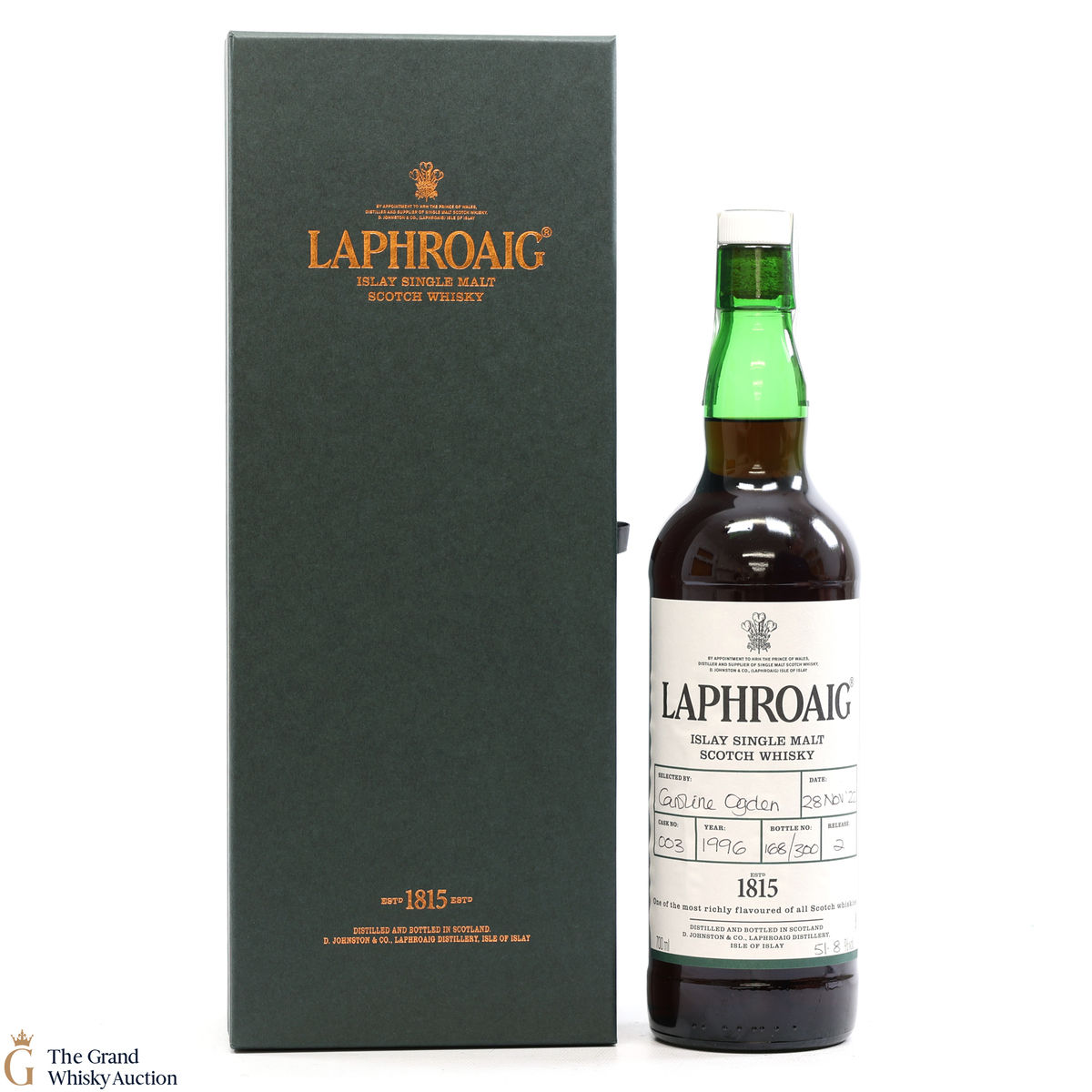 Laphroaig - 1996 Single Cask #003 - Hand Fill Release #2 2022 