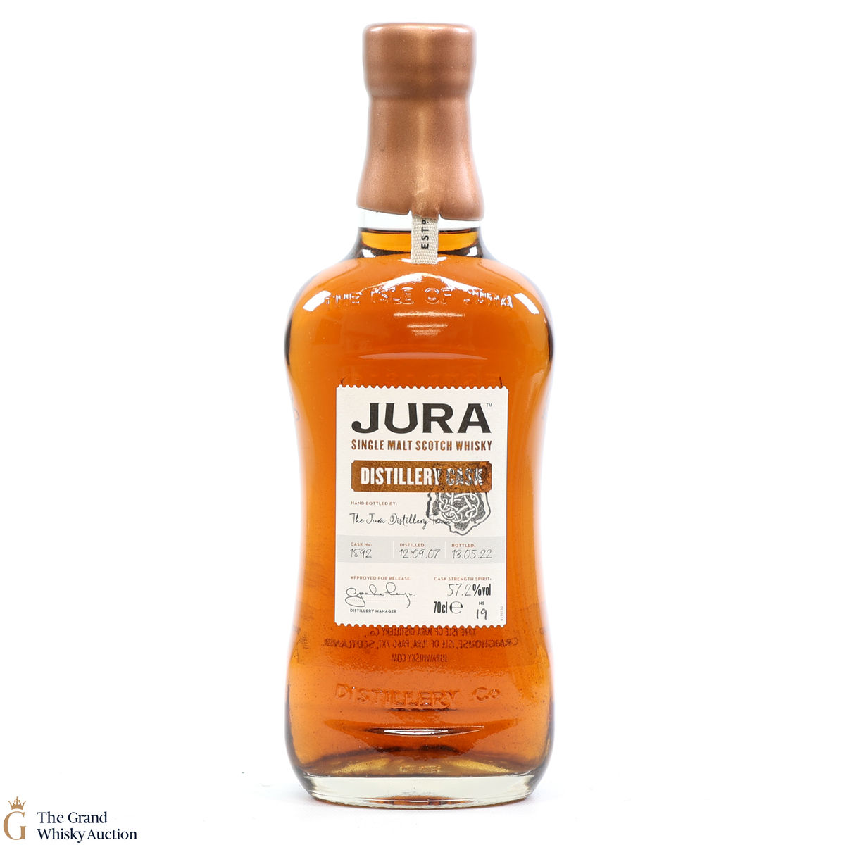 Jura - 14 Year Old 2007 - Distillery Cask #1892 