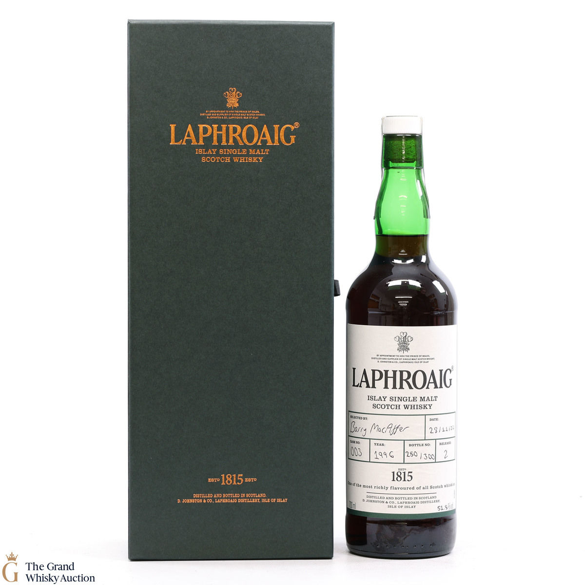 Laphroaig - 1996 Single Cask #003 - Hand Fill Release #2 2022 