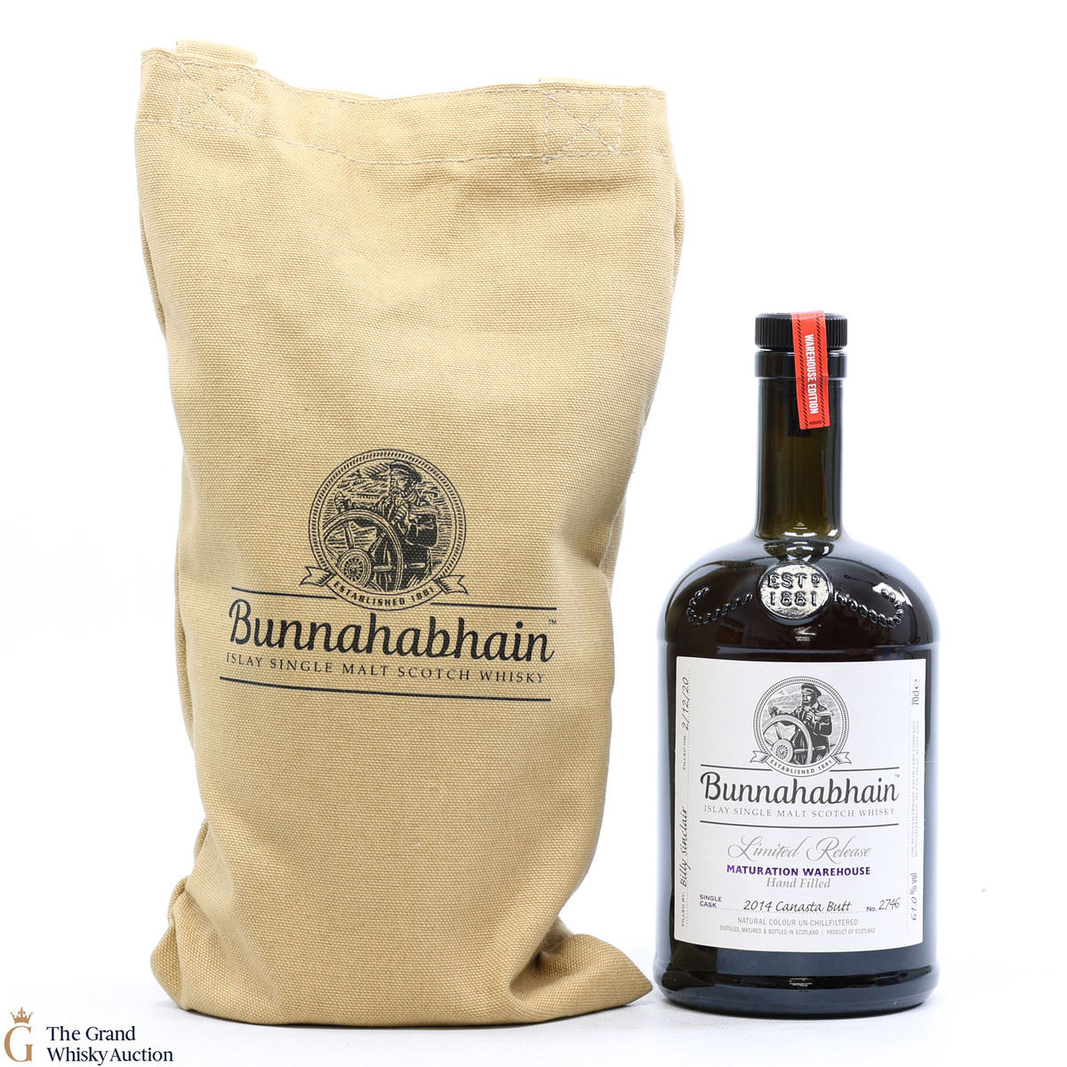 Bunnahabhain - 2014 Canasta Butt #2746 Hand Fill 