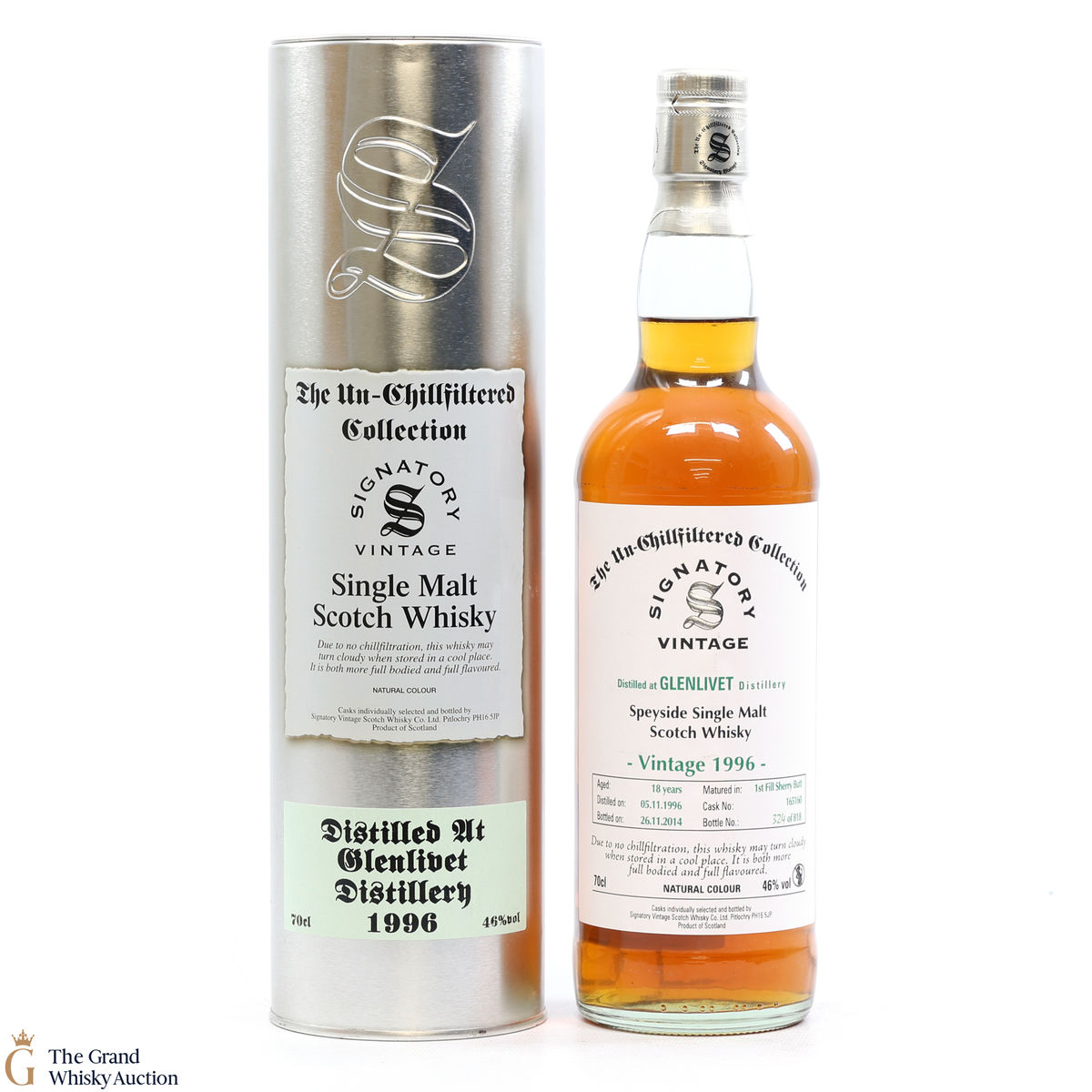 Glenlivet - 18 Year Old - 1996 Signatory Vintage #165160