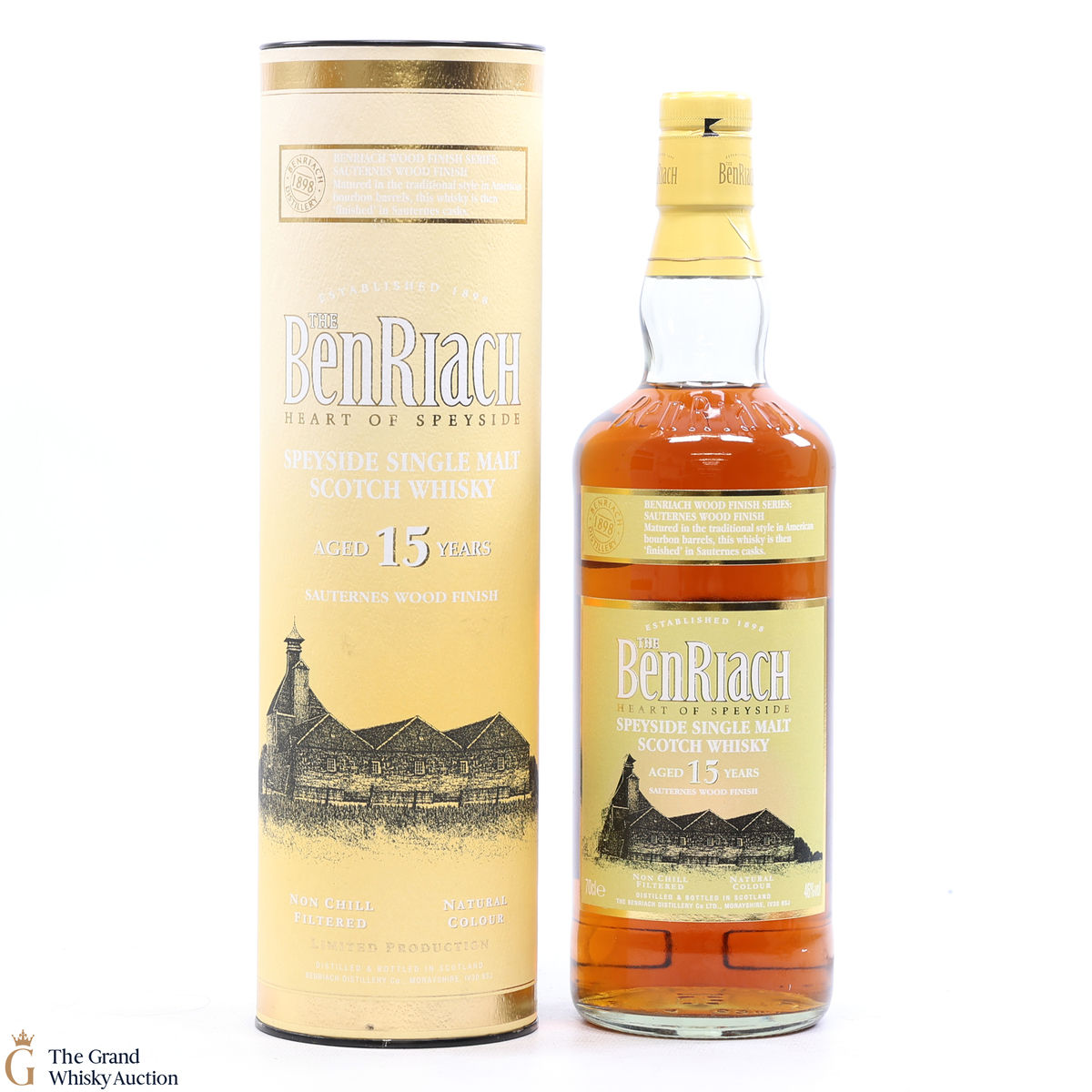 Benriach - 15 Year Old - Sauternes Wood Finish